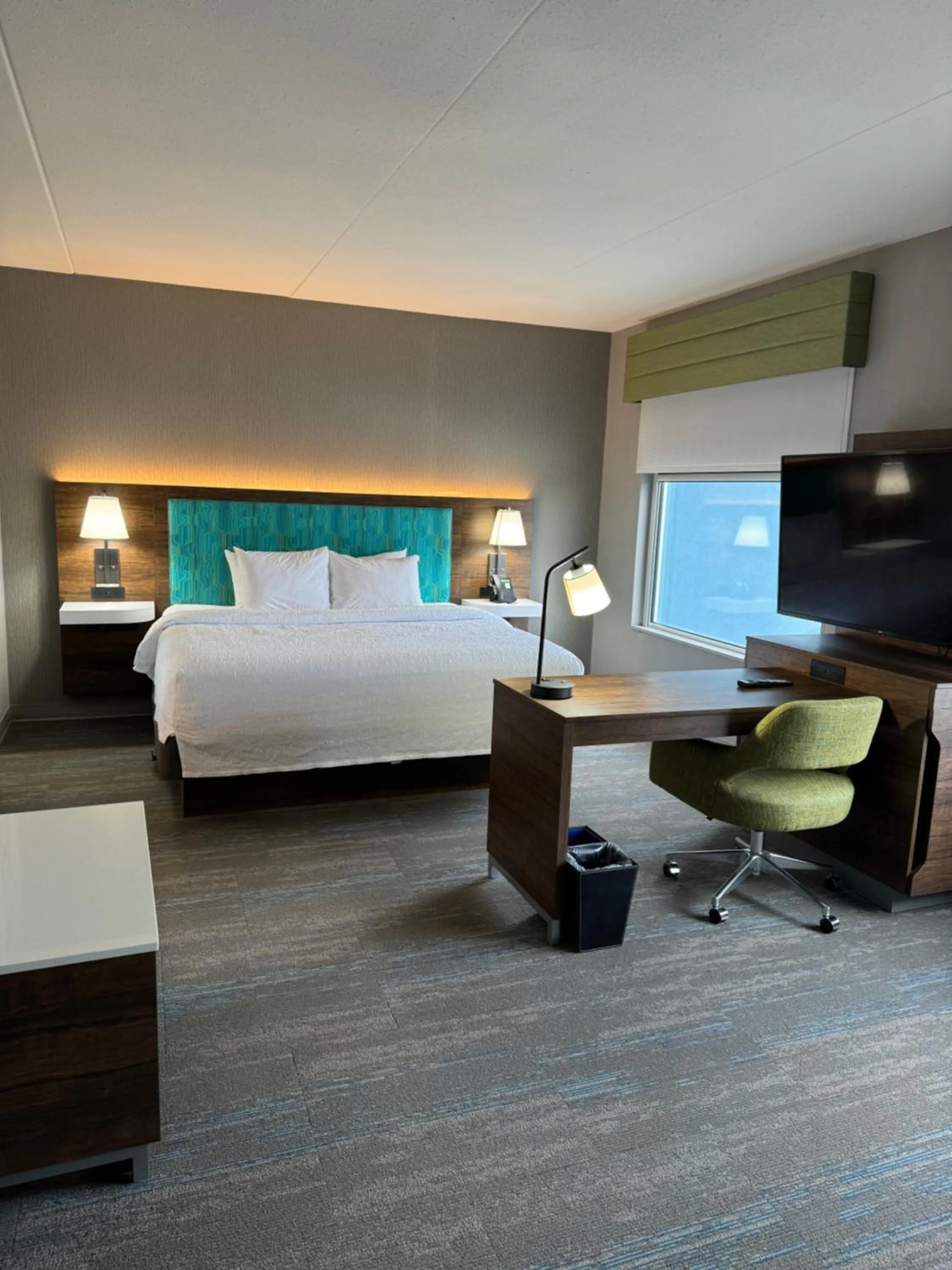 Bedroom, Bed in Hampton Inn By Hilton Kingston