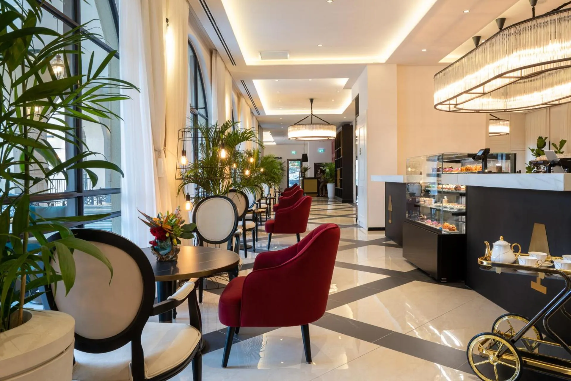 Lobby or reception in Hotel Botanica- Limited Edition By Fattal