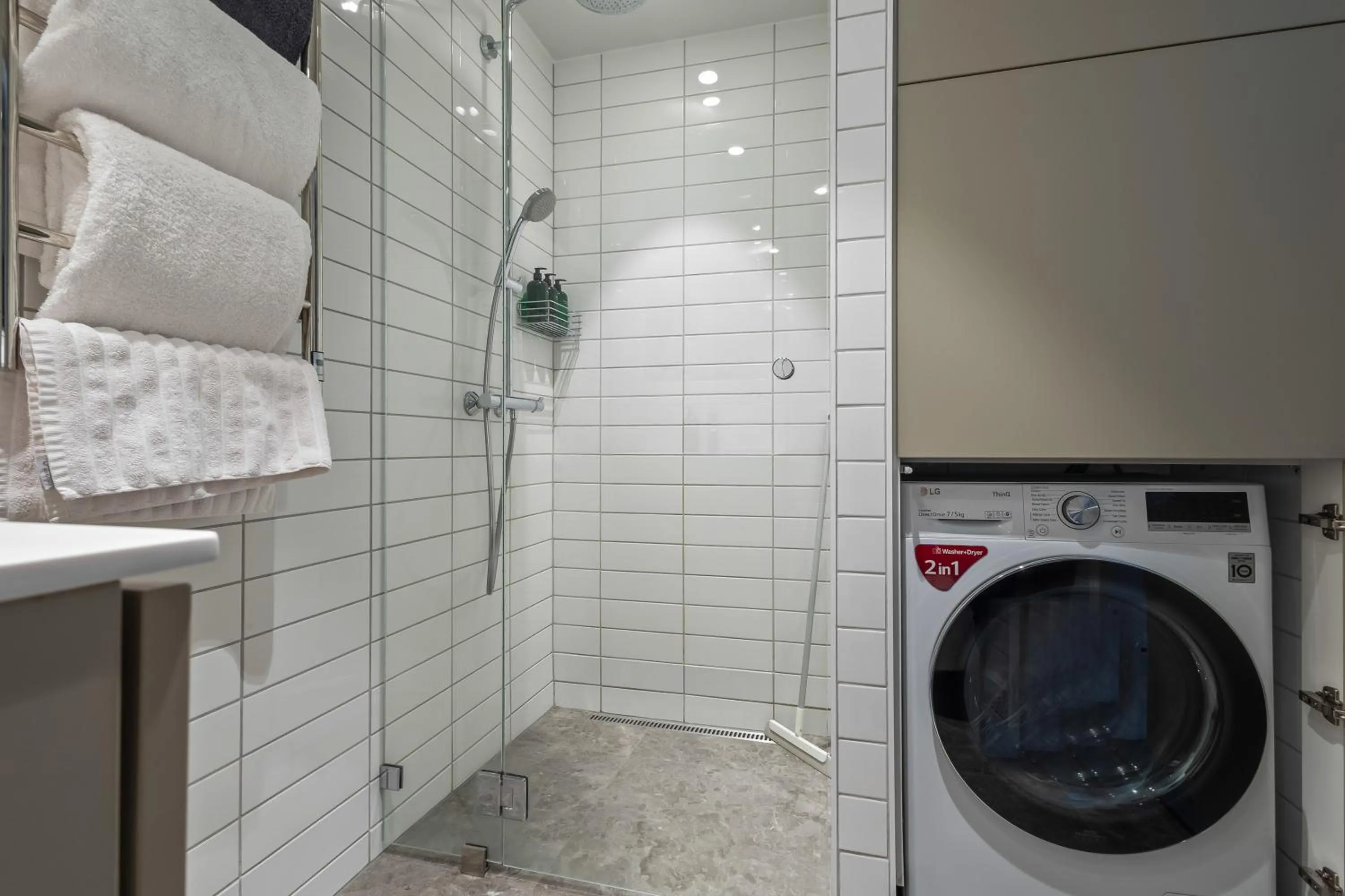 Bathroom in Unity Tampere - A Studio Hotel