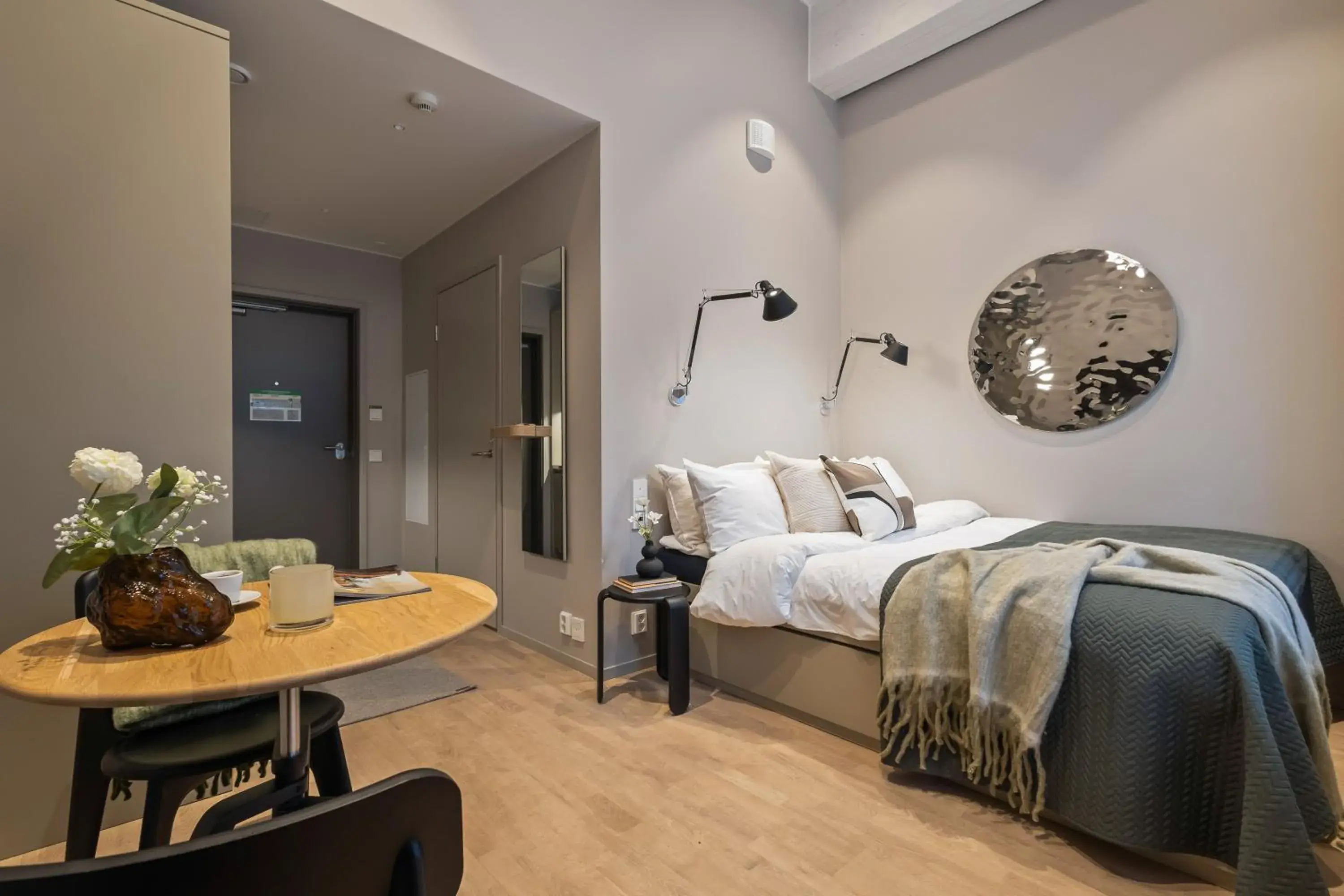 Photo of the whole room, Bed in Unity Tampere - A Studio Hotel Photo of the whole room, Bed in Unity Tampere - A Studio Hotel