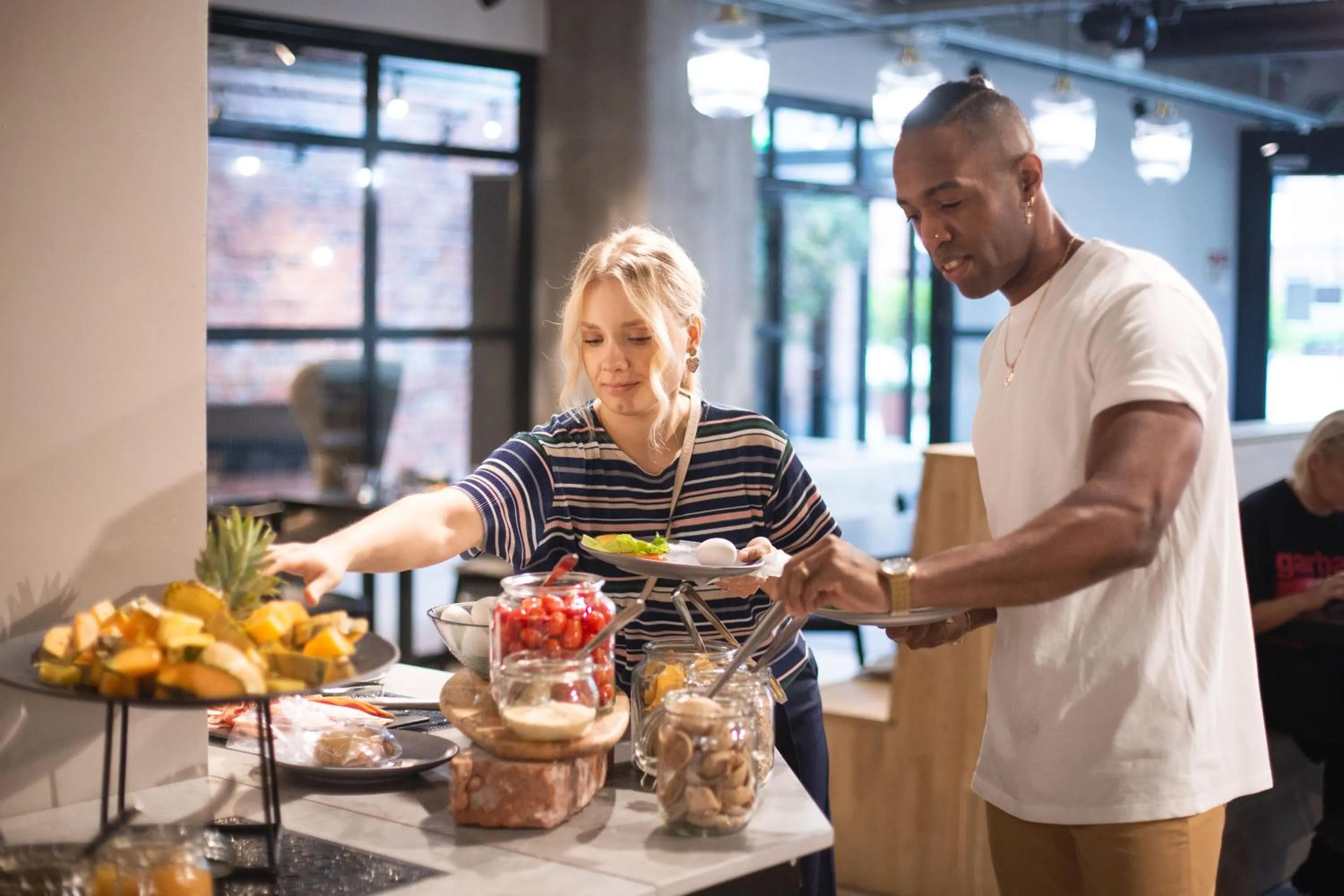 Buffet breakfast in Unity Tampere - A Studio Hotel