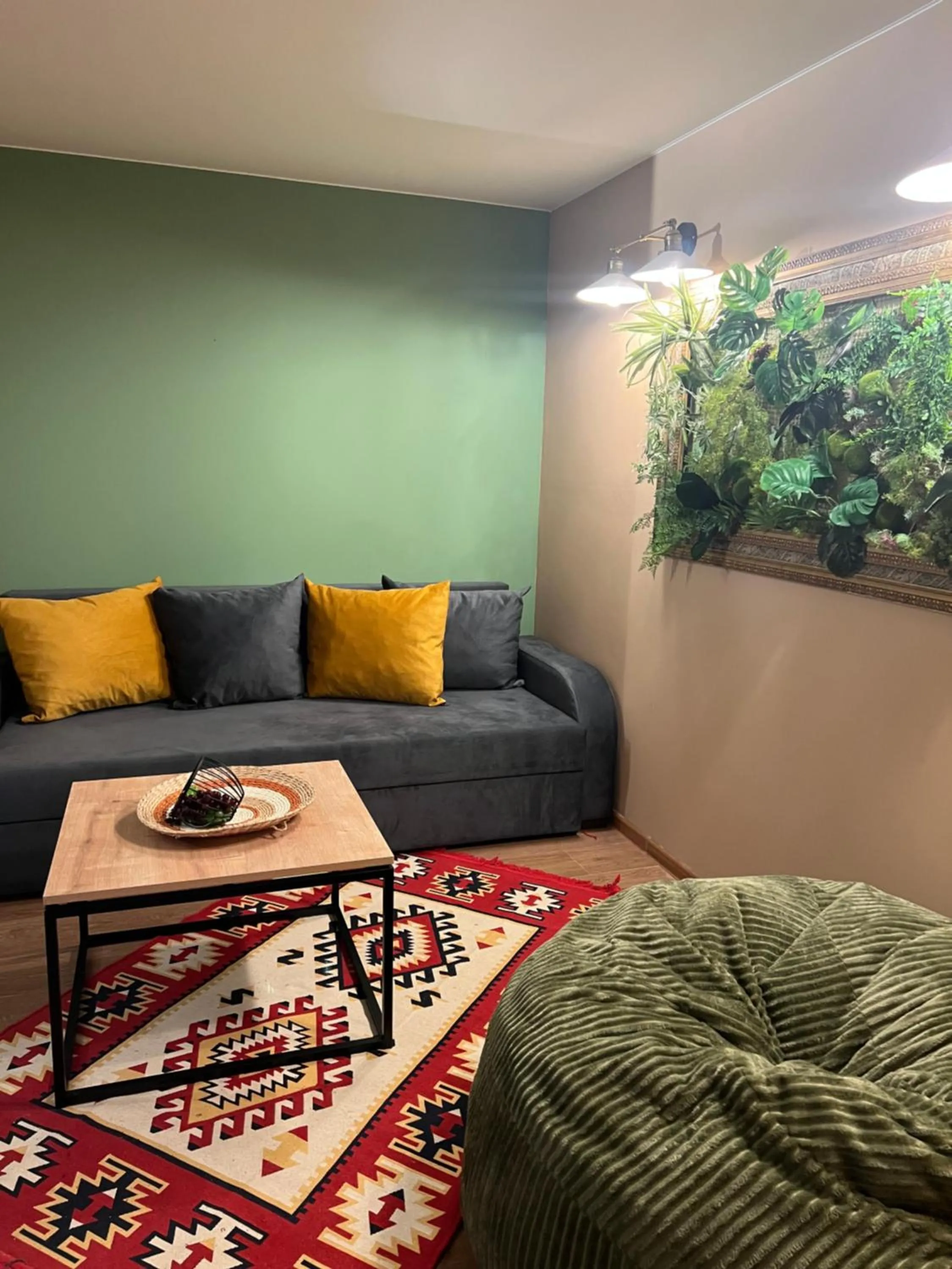 Seating area in Hostel Nomad