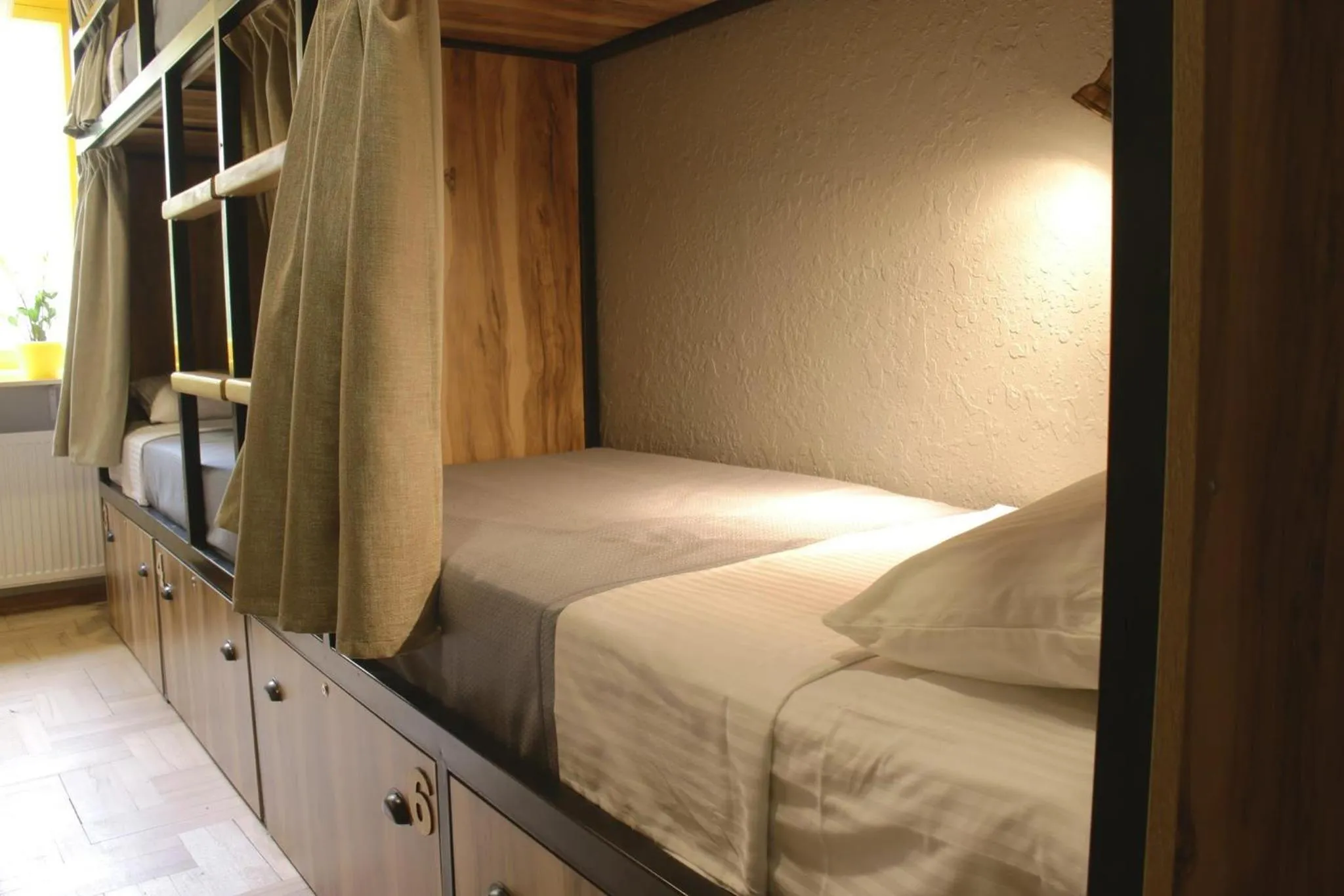 bunk bed, Bed in Hostel Nomad