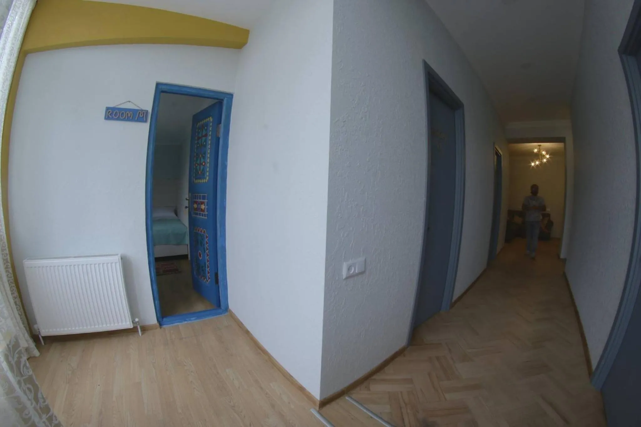 Facade/entrance in Hostel Nomad