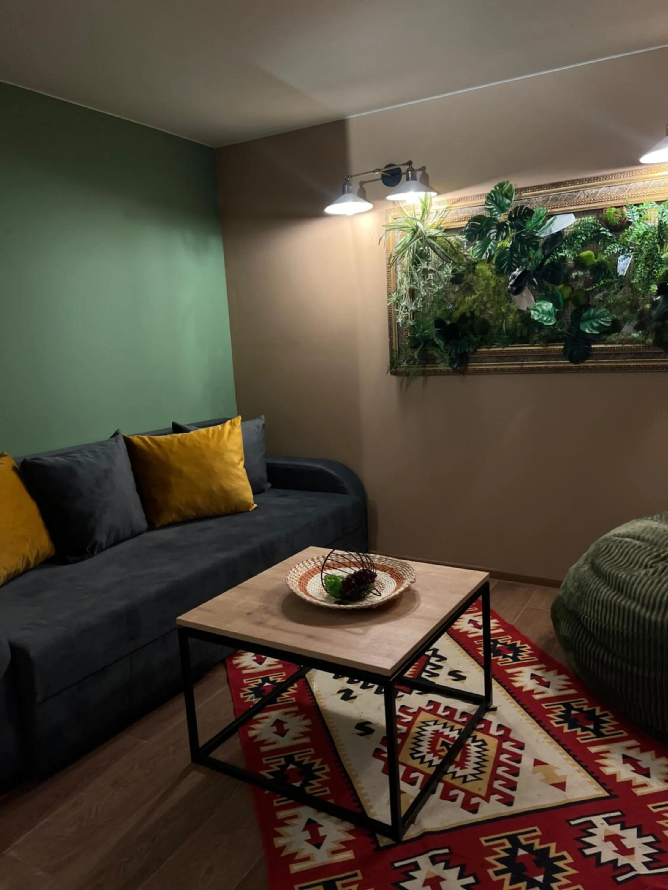 Seating area in Hostel Nomad