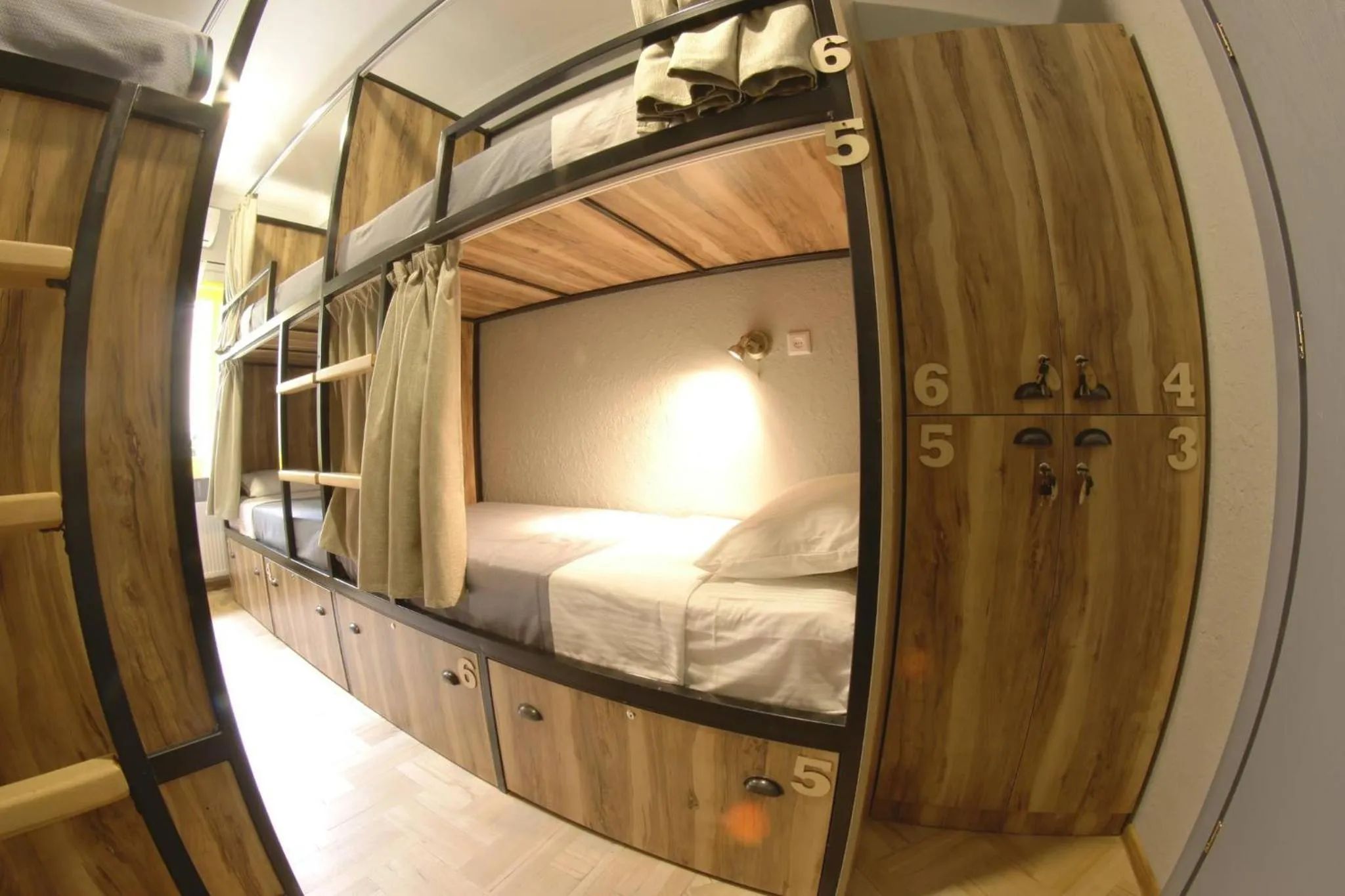 bunk bed, Bed in Hostel Nomad