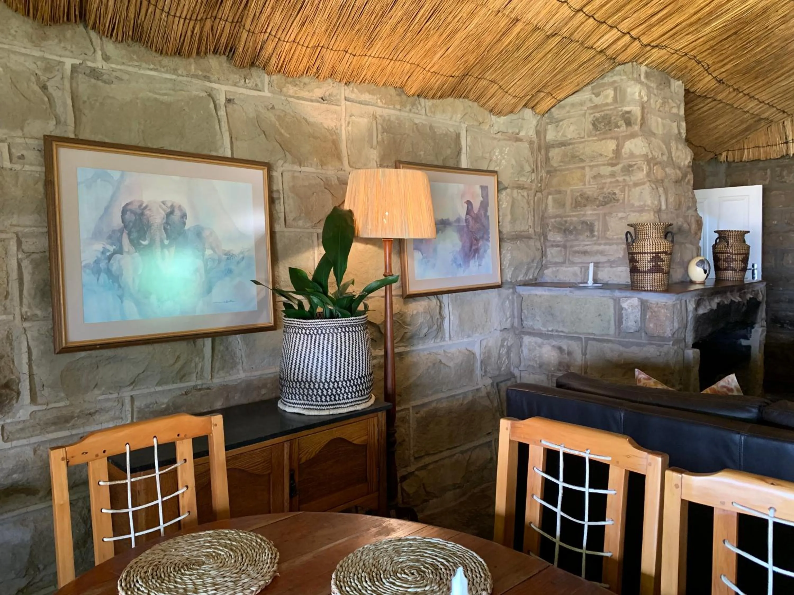 Living room in Berghouse and Cottages