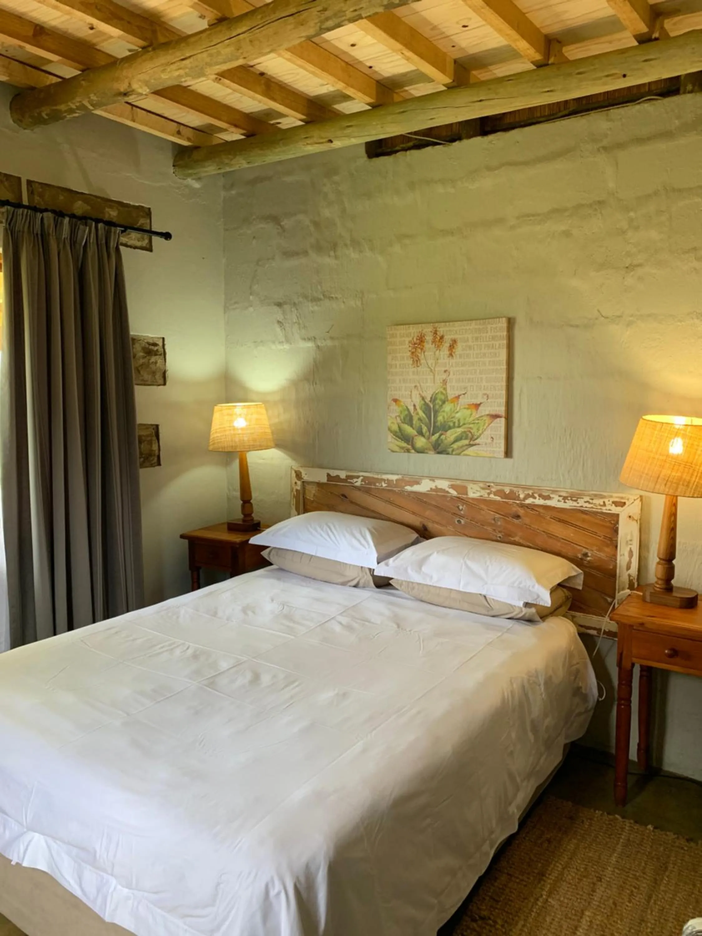 Bedroom, Bed in Berghouse and Cottages