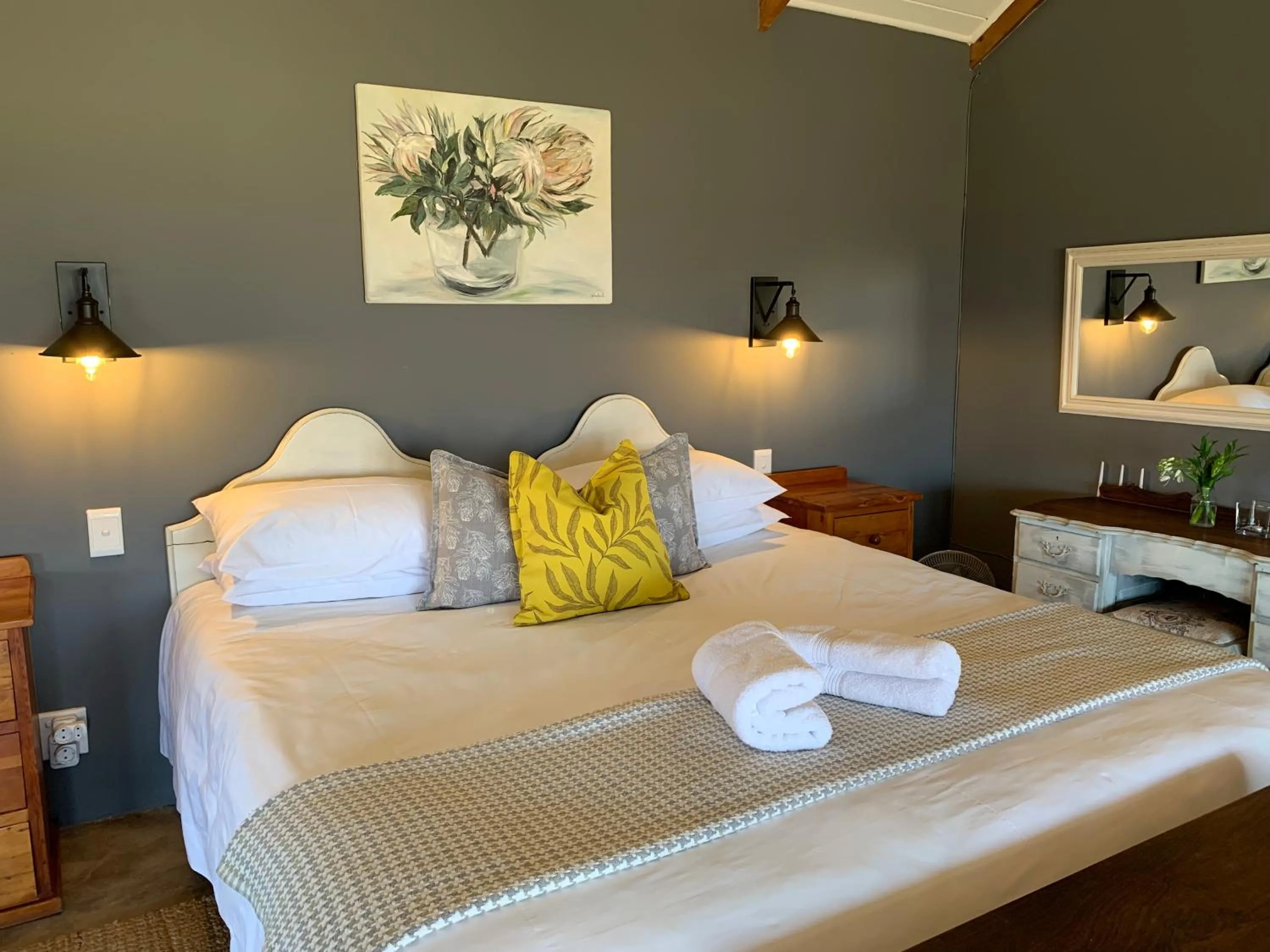 Bed in Berghouse and Cottages