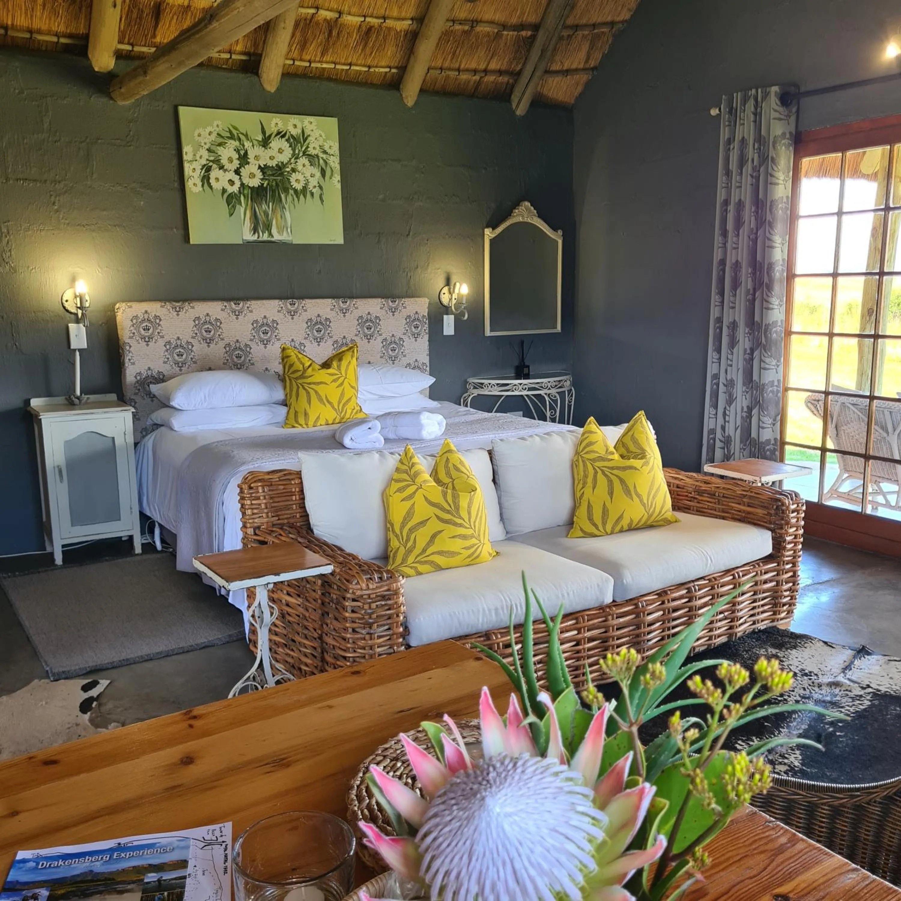 Bed in Berghouse and Cottages