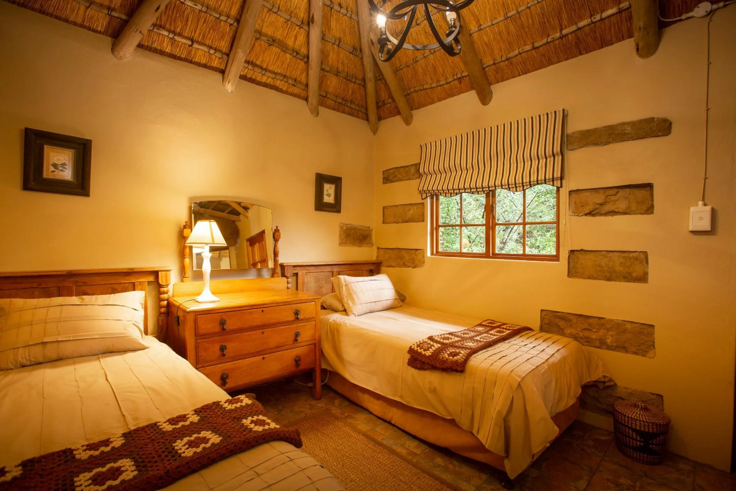 Bed in Berghouse and Cottages