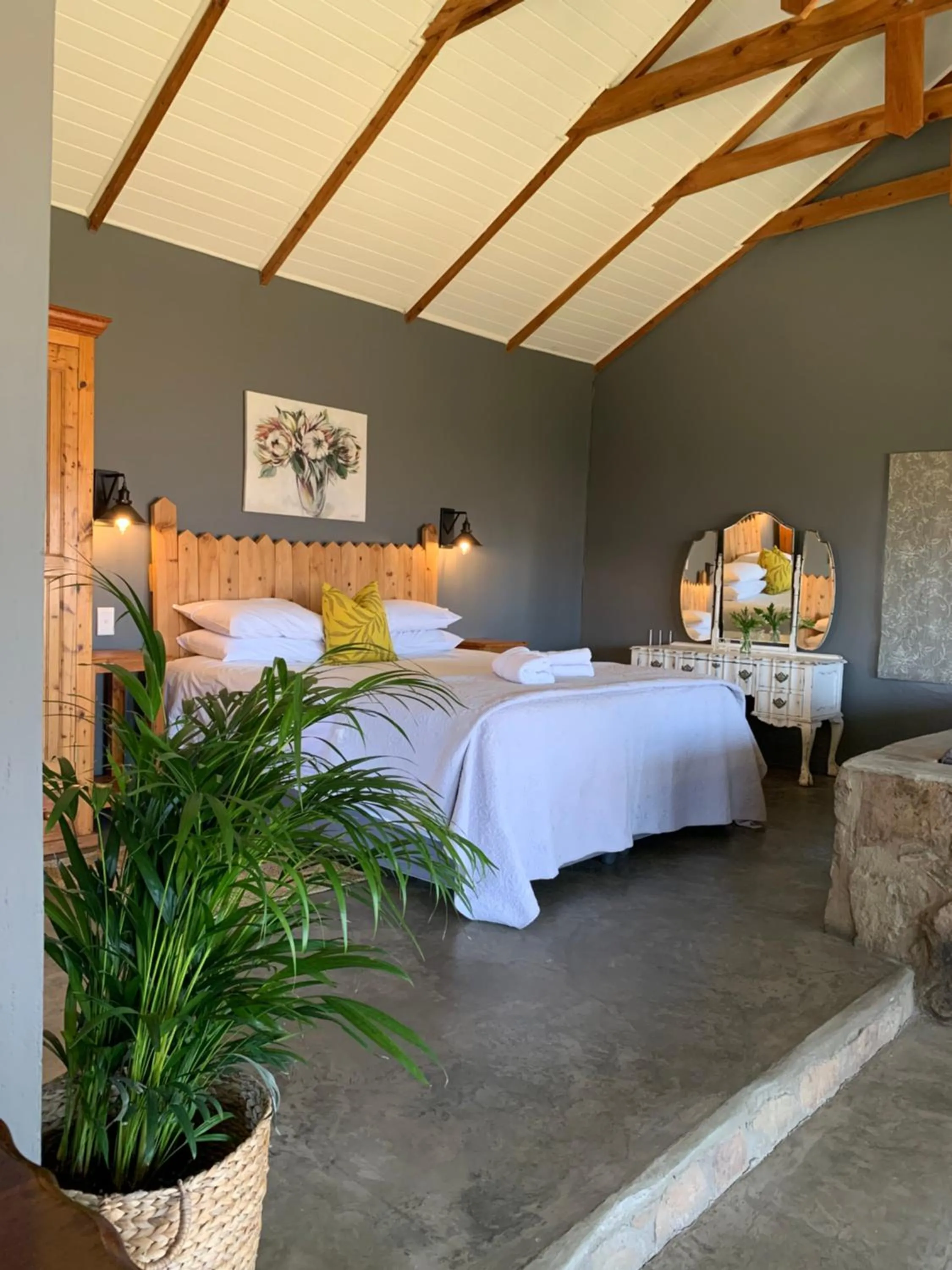 Bed in Berghouse and Cottages