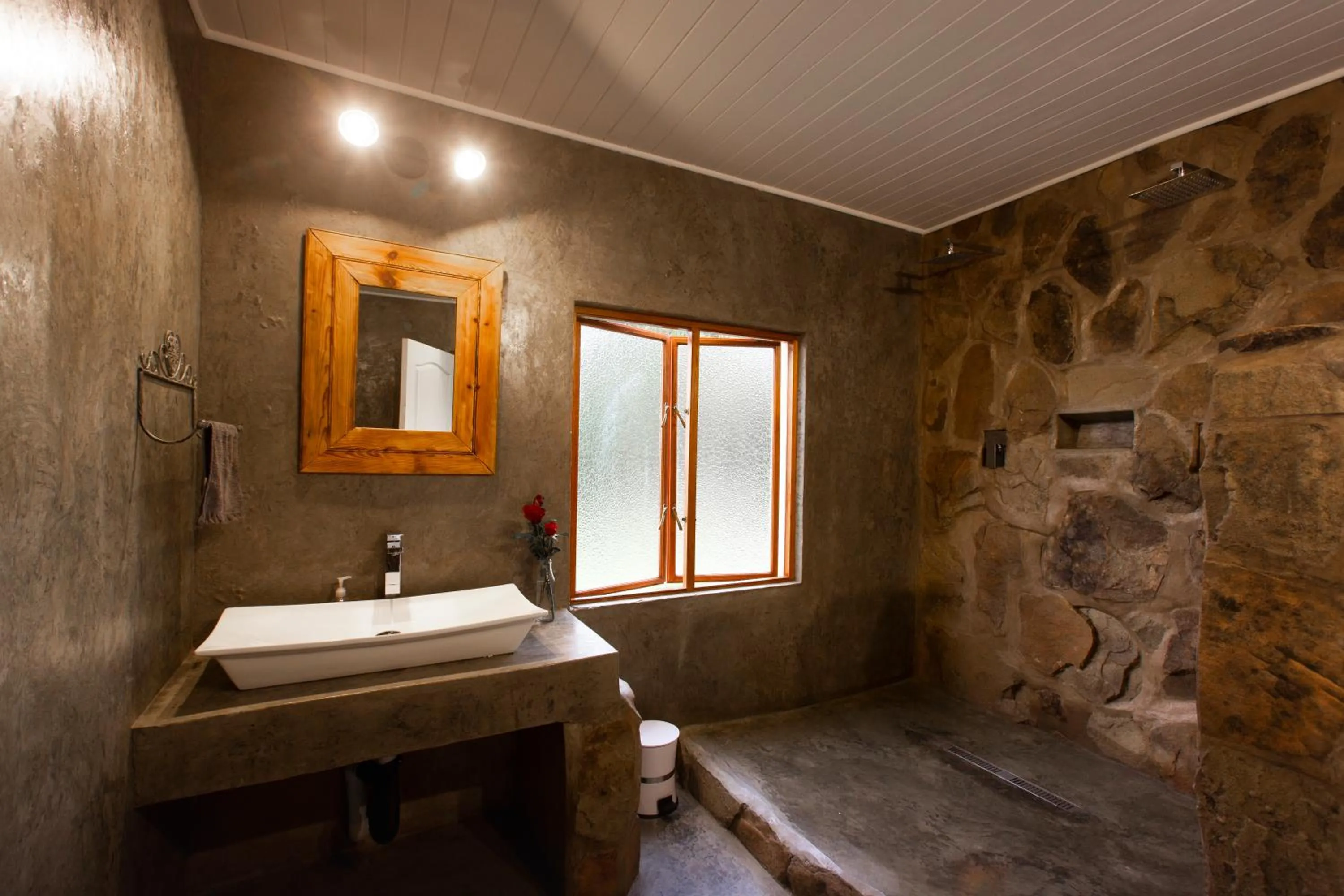 Bathroom in Berghouse and Cottages