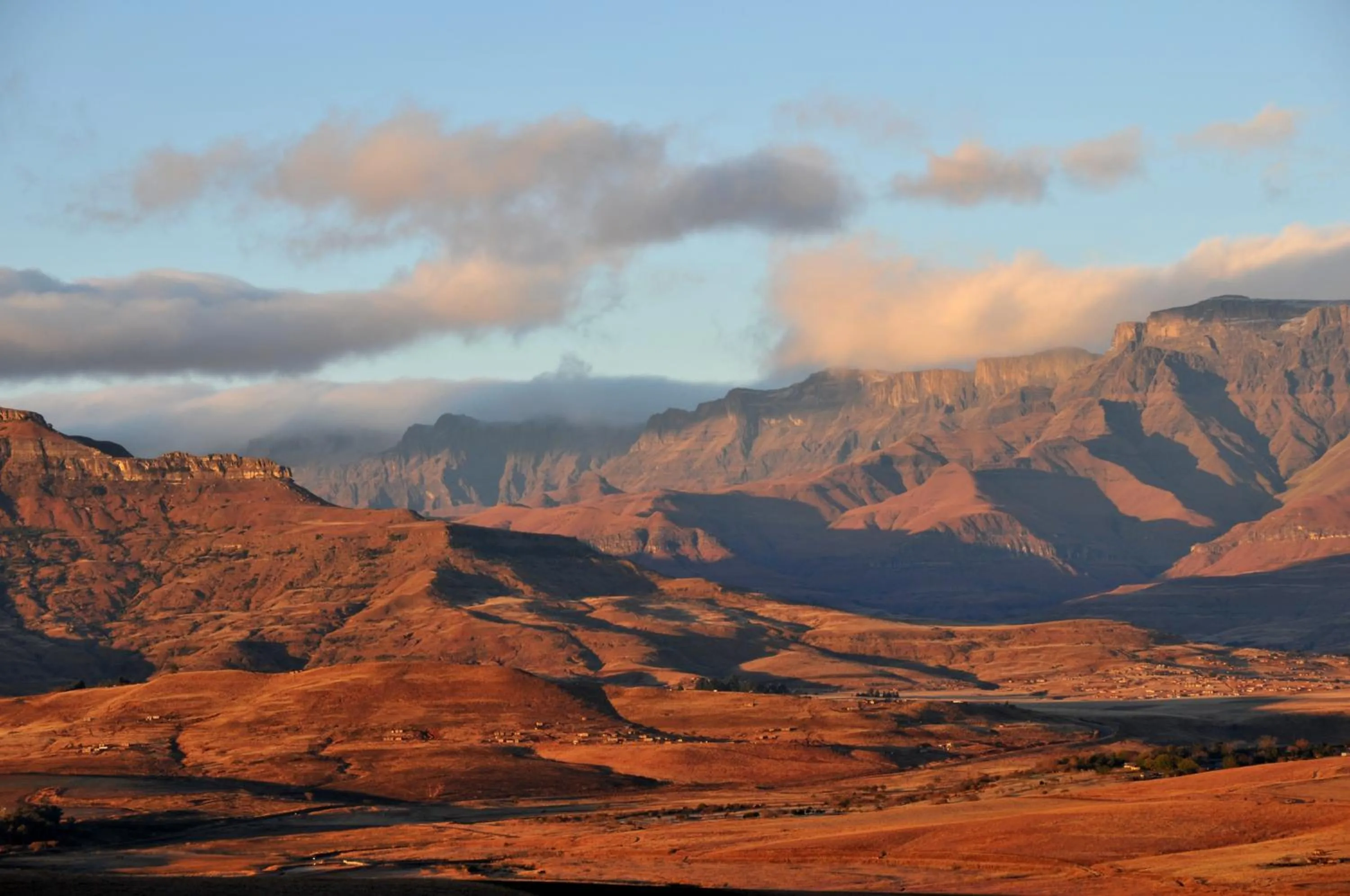 Mountain view in Berghouse and Cottages