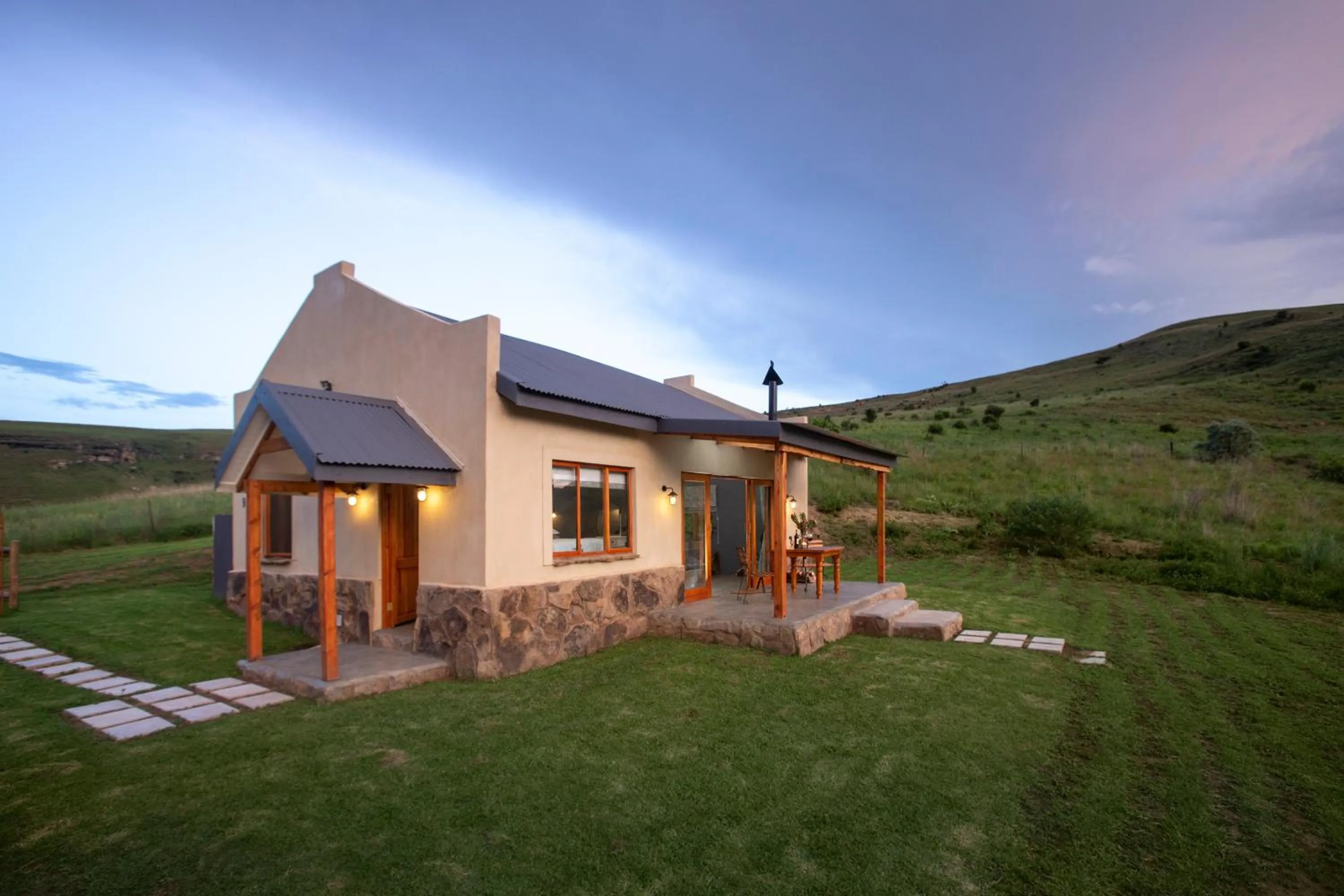Property building in Berghouse and Cottages