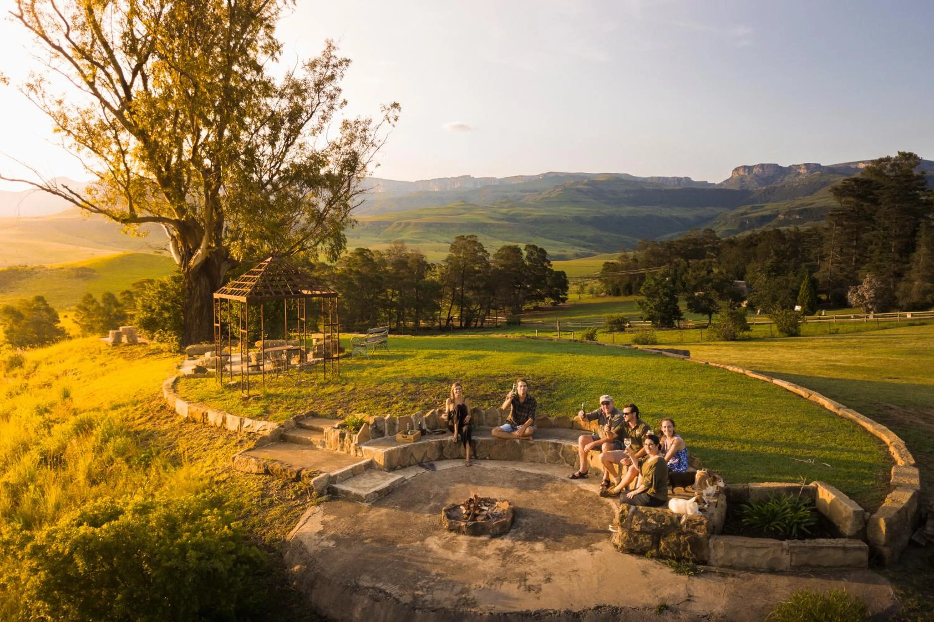 Natural landscape in Berghouse and Cottages
