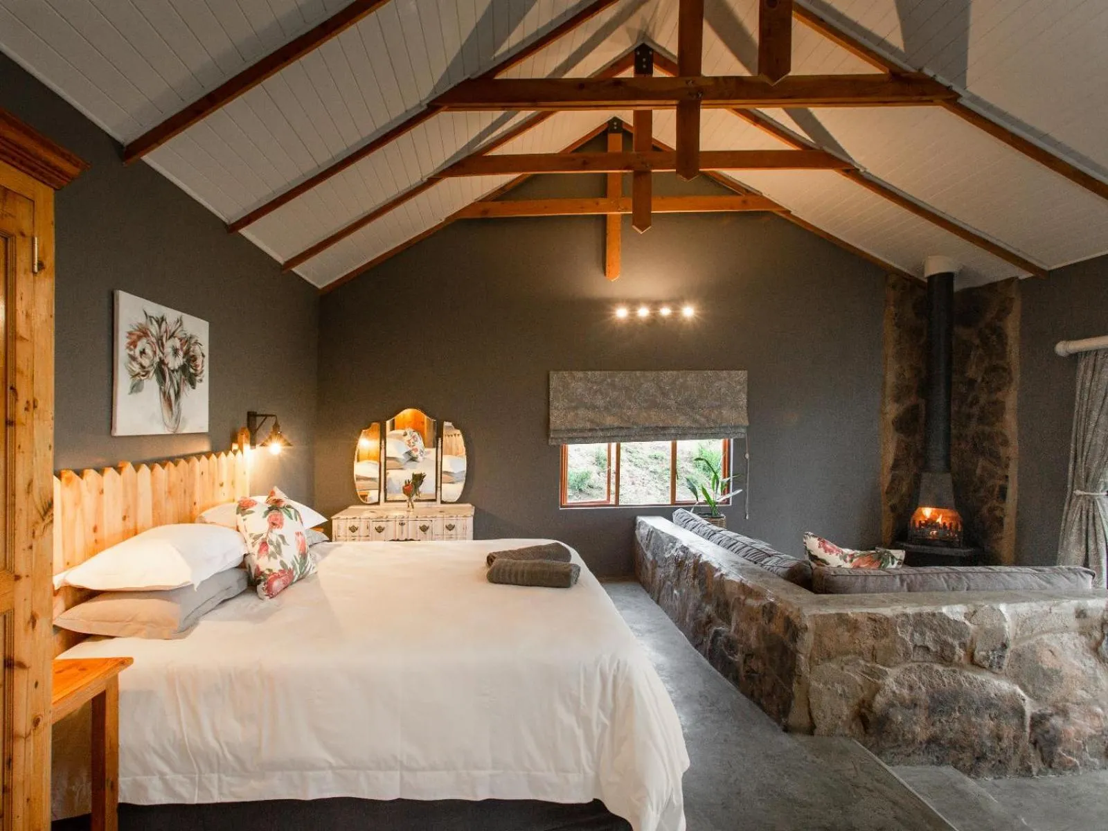 Bed in Berghouse and Cottages
