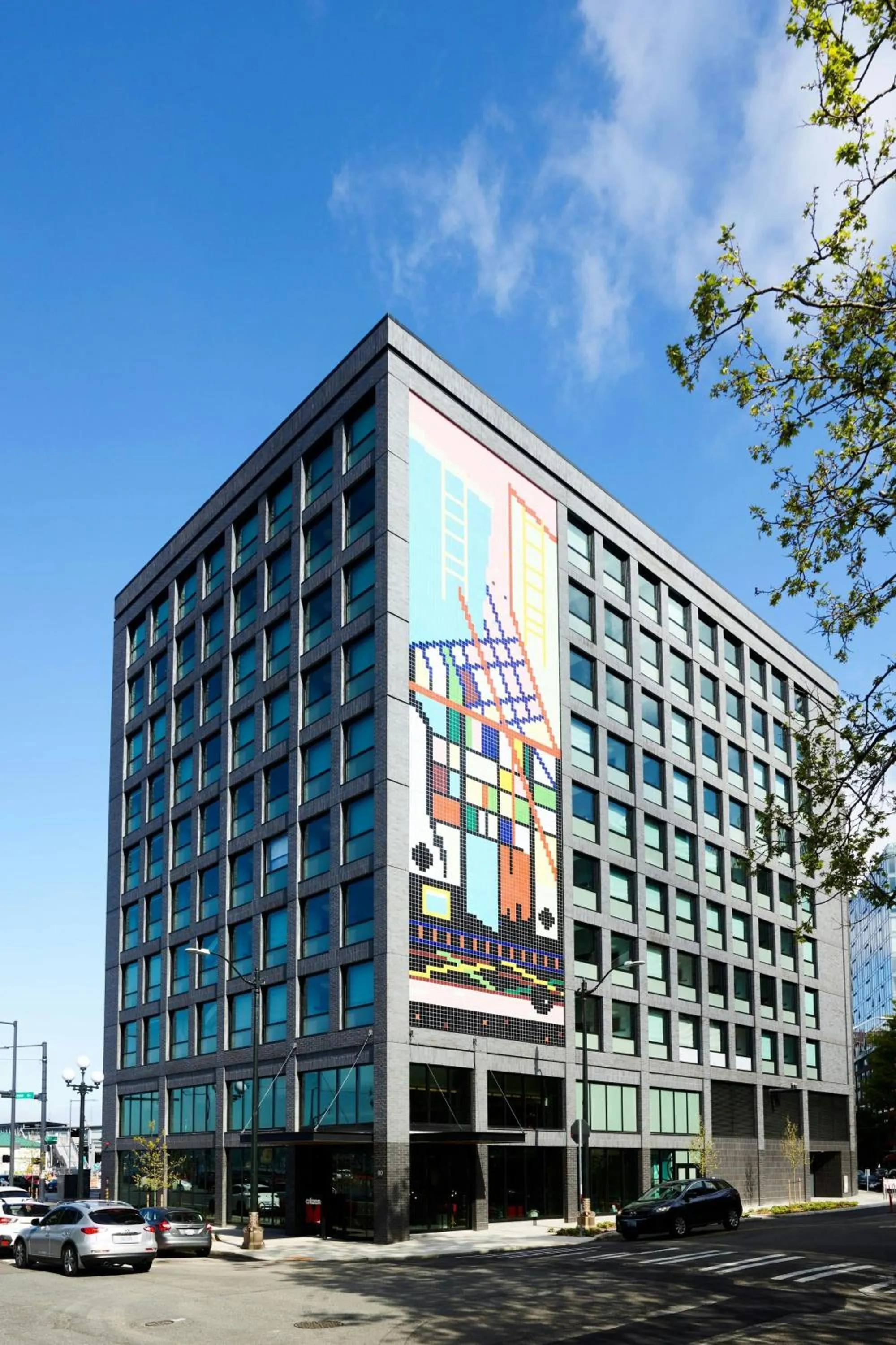 View (from property/room) in citizenM Seattle Pioneer Square