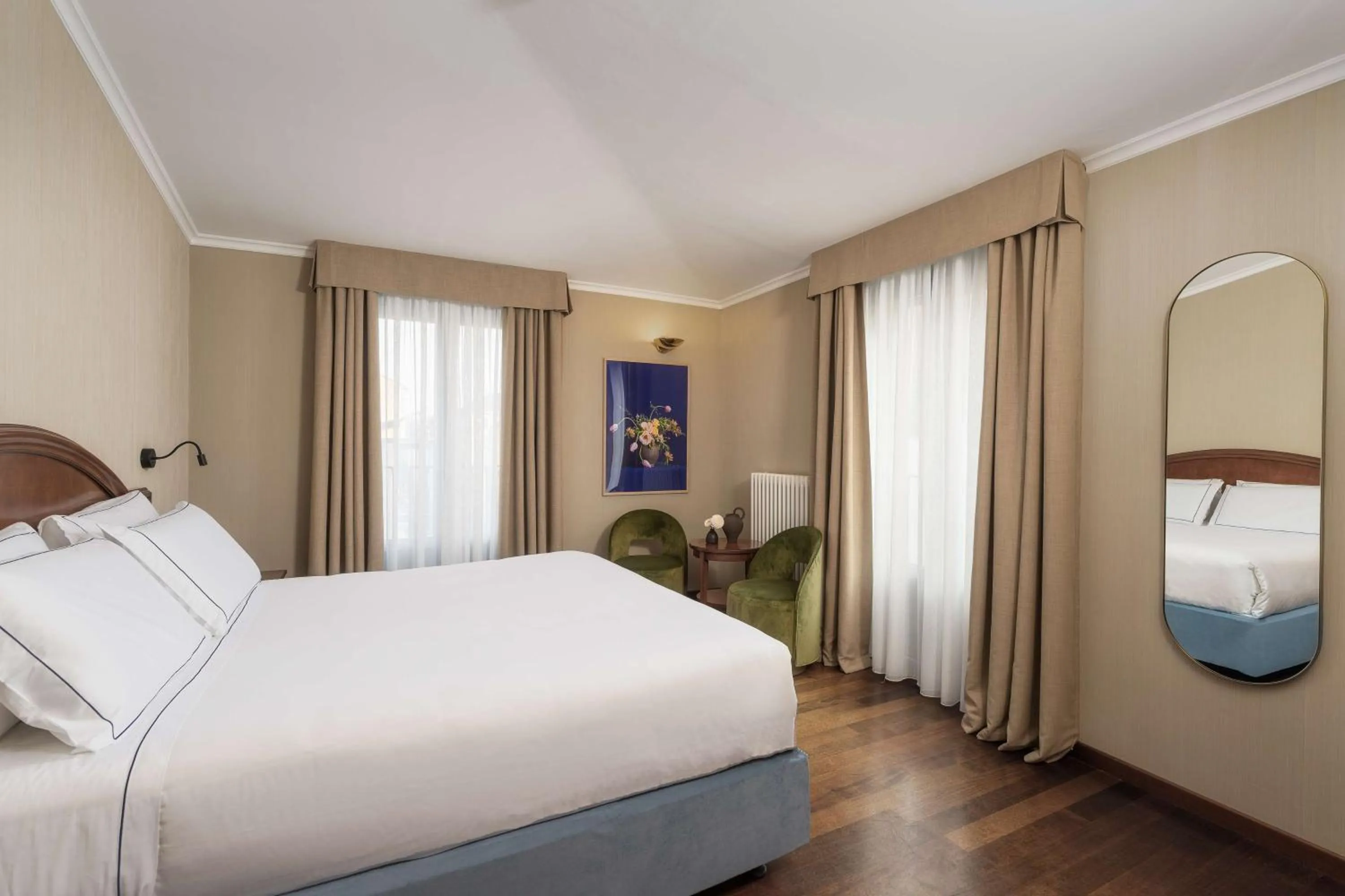 Bedroom, Bed in WorldHotel Casati 18