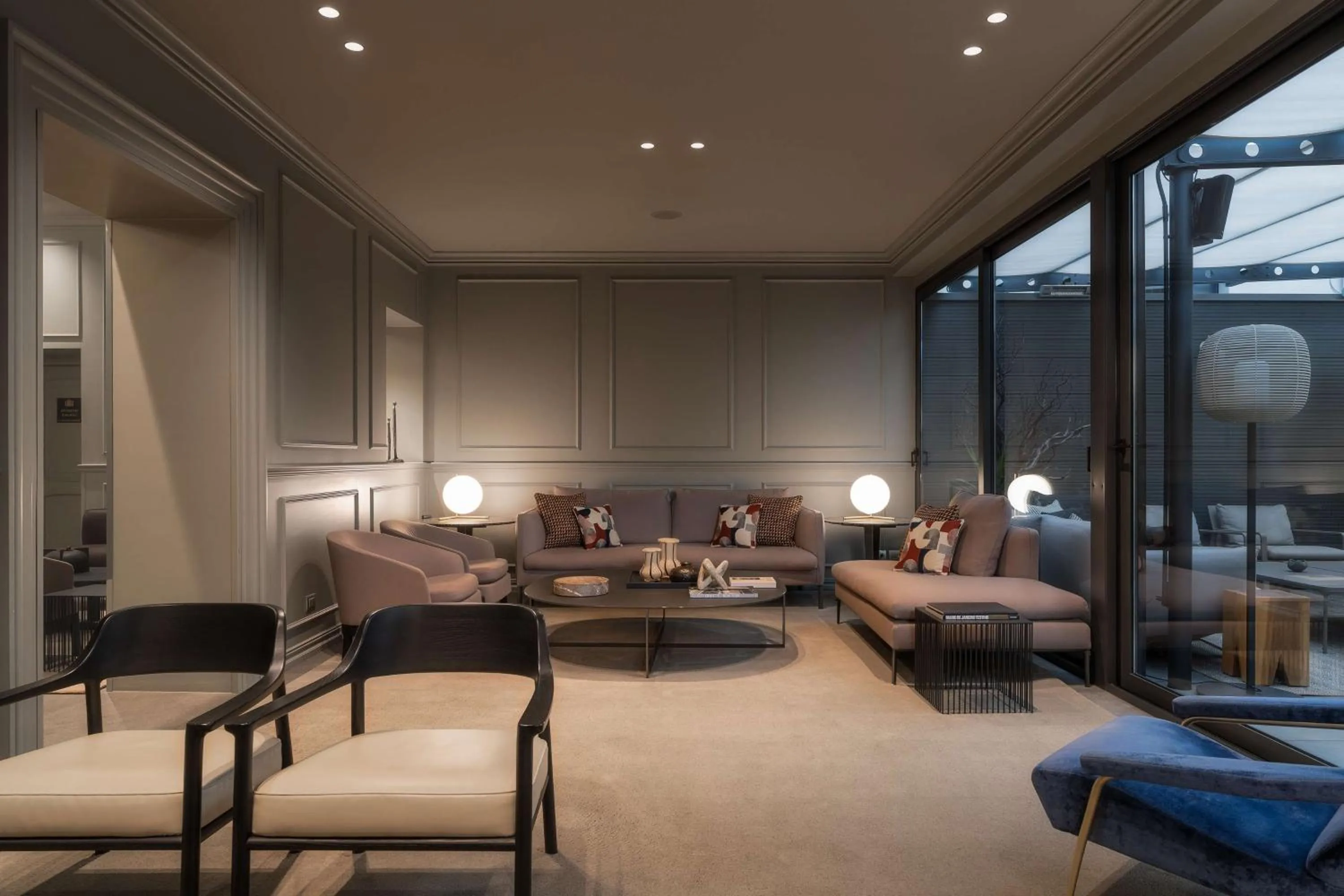 Seating area in WorldHotel Casati 18