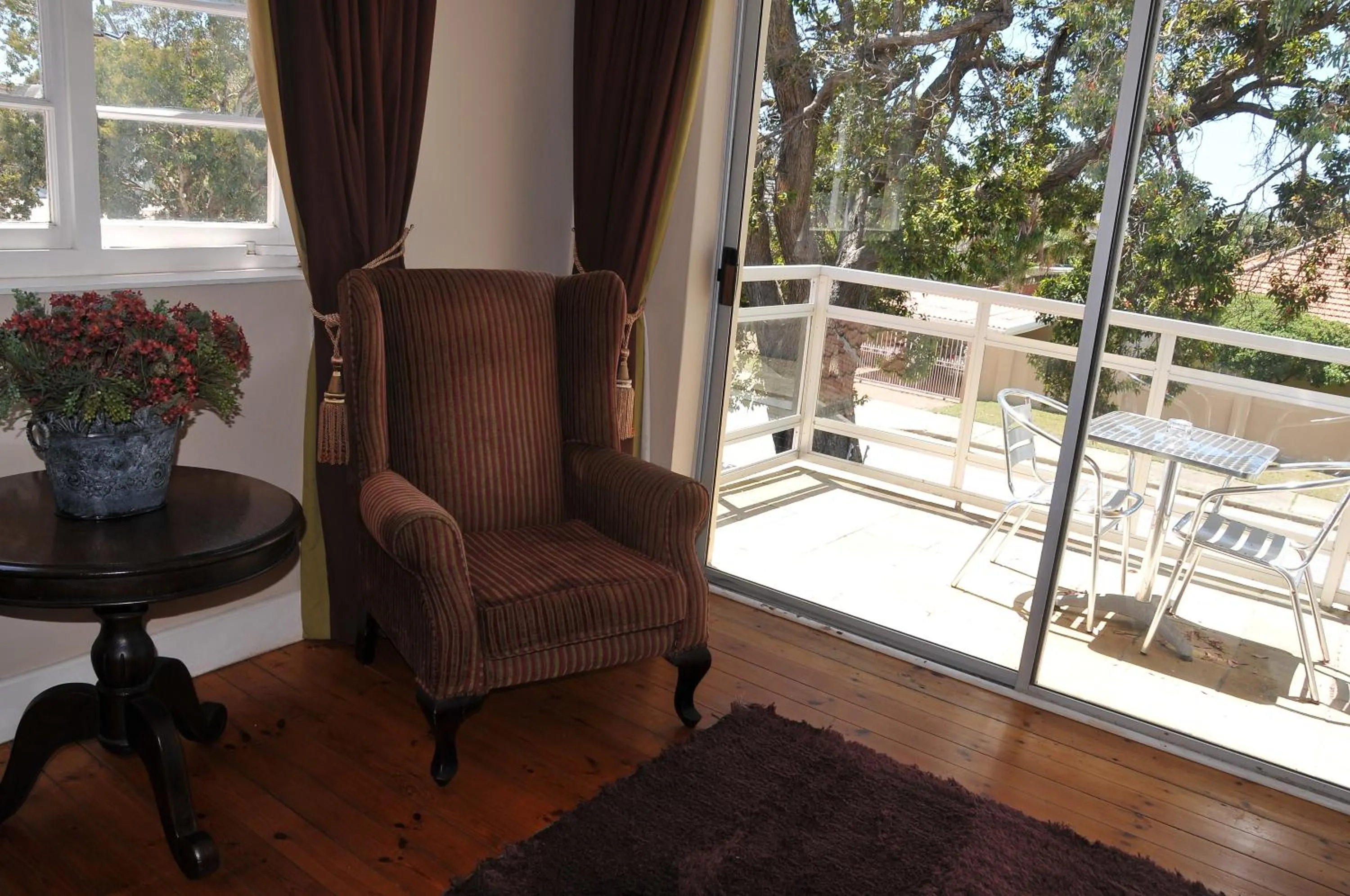 Seating area in A&A Guesthouse