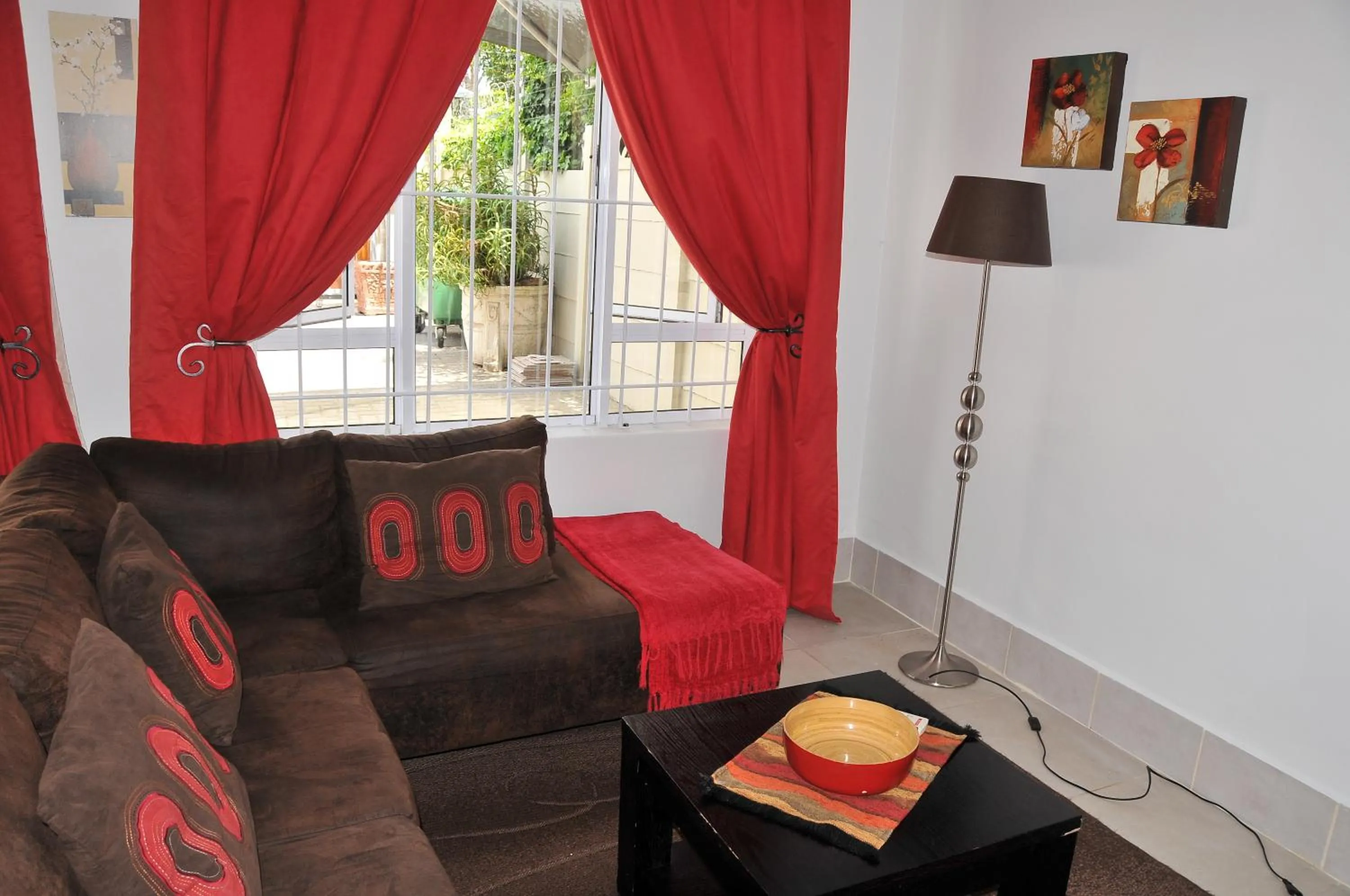 Seating area in A&A Guesthouse