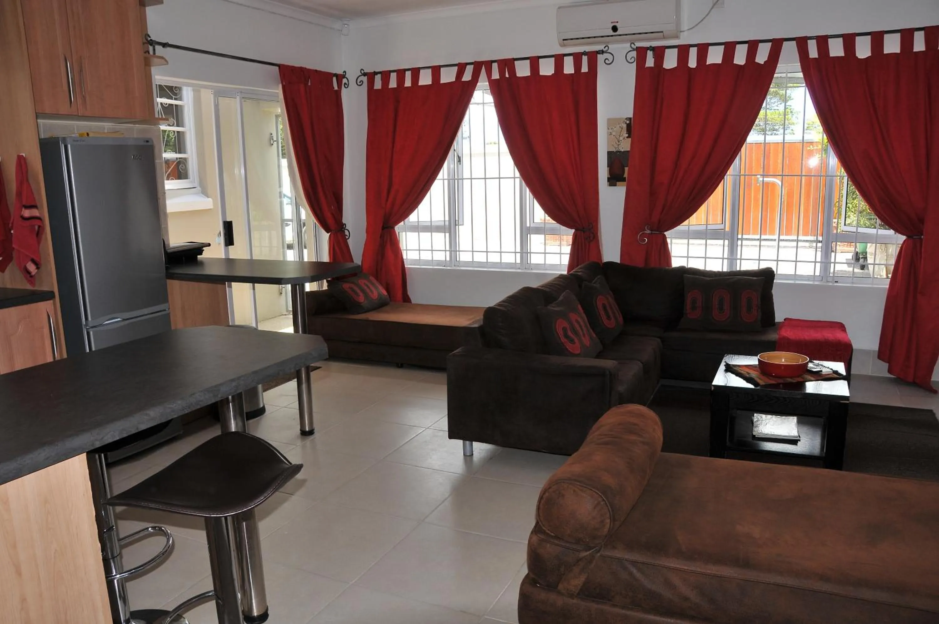 Seating area in A&A Guesthouse