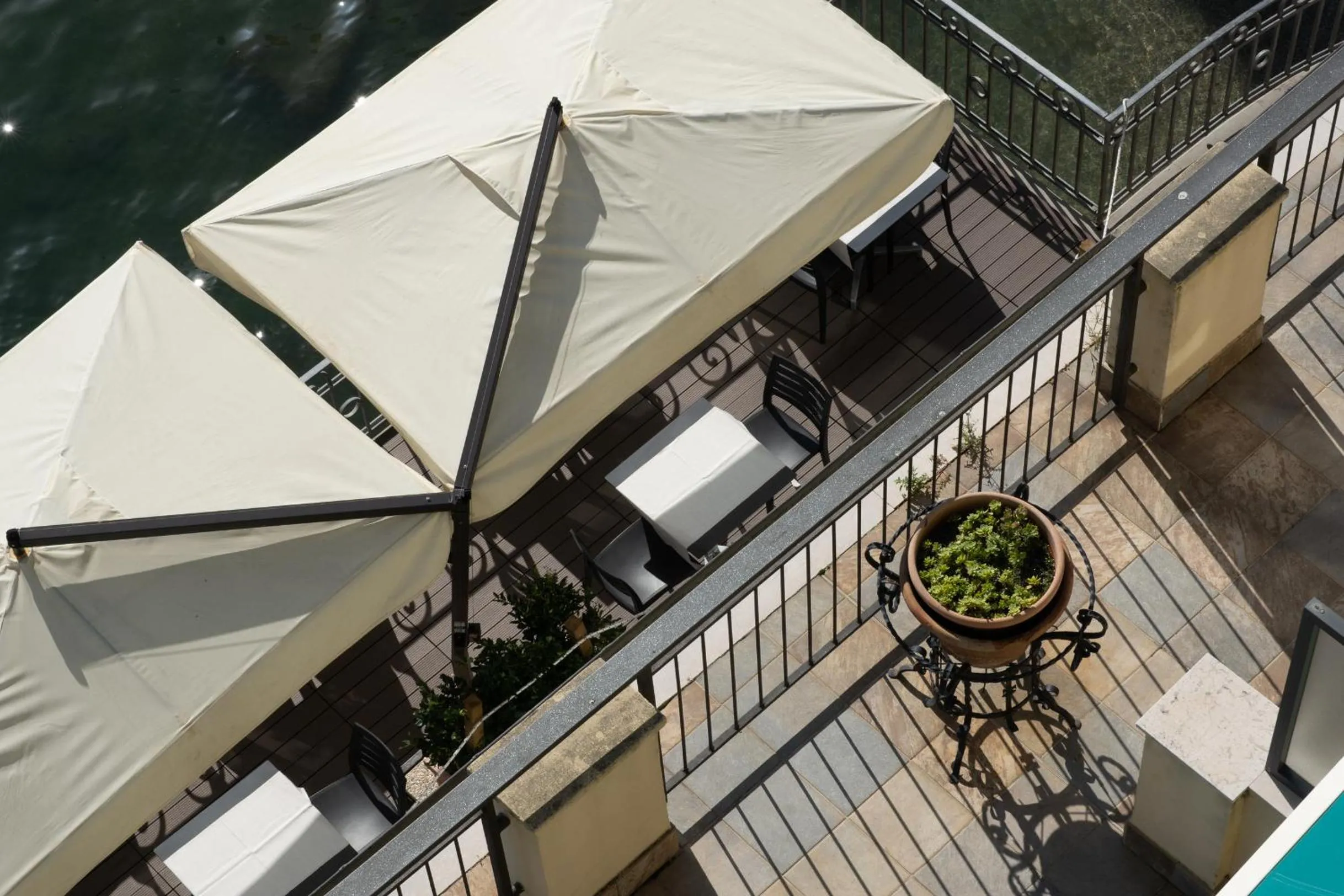 Patio in Hotel Italia e Lido Rapallo