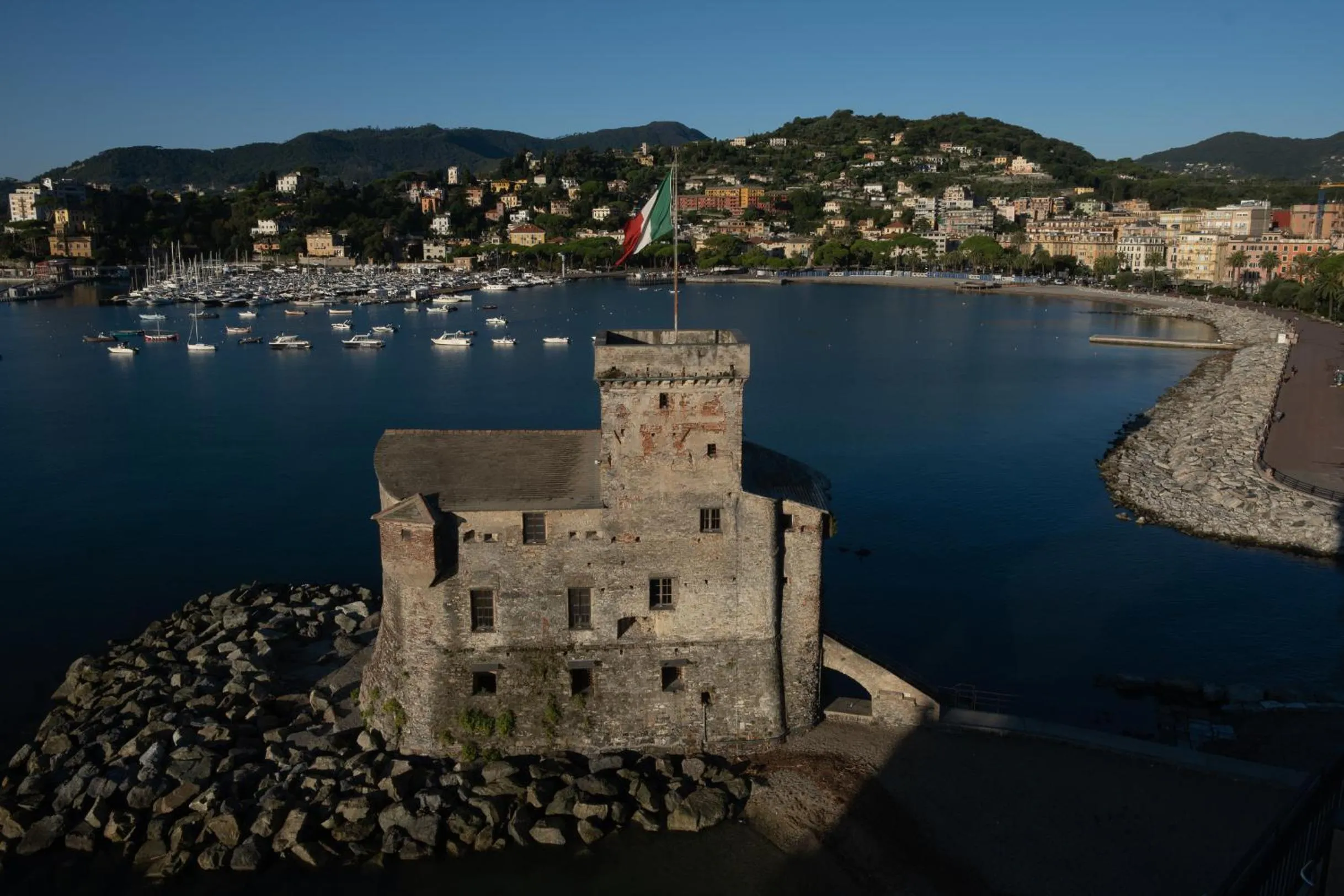 Sea view in Hotel Italia e Lido Rapallo