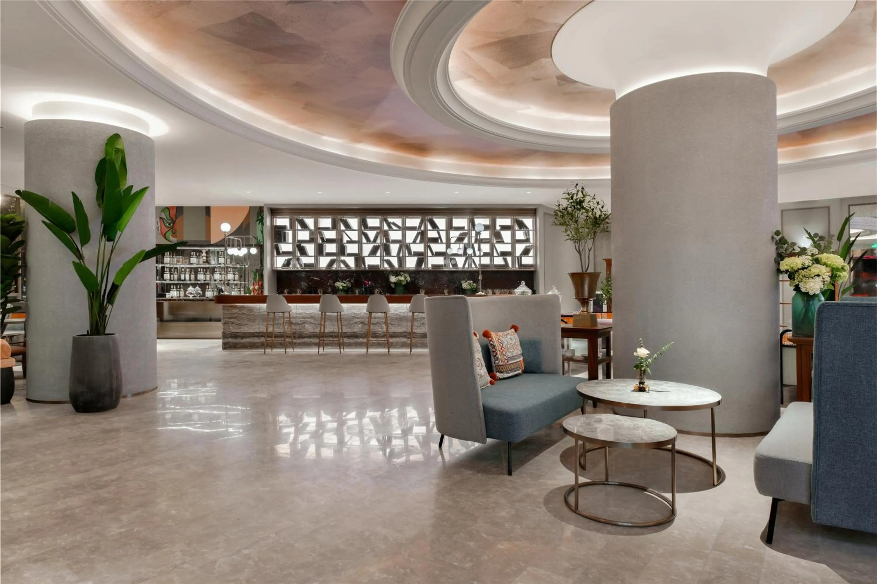 Lobby or reception in Mercure Chengdu Kuanzhai Alley West