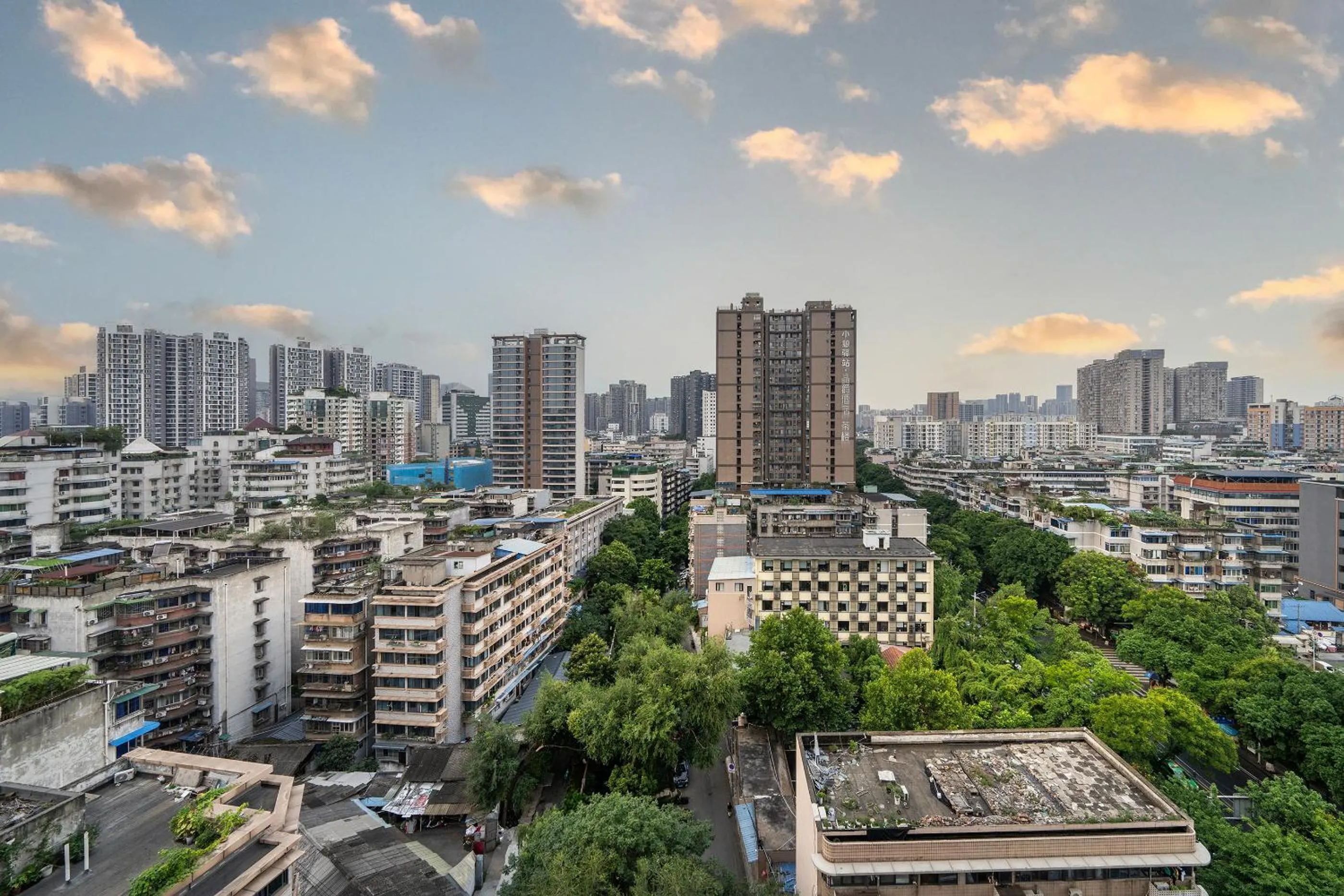 City view in Mercure Chengdu Kuanzhai Alley West