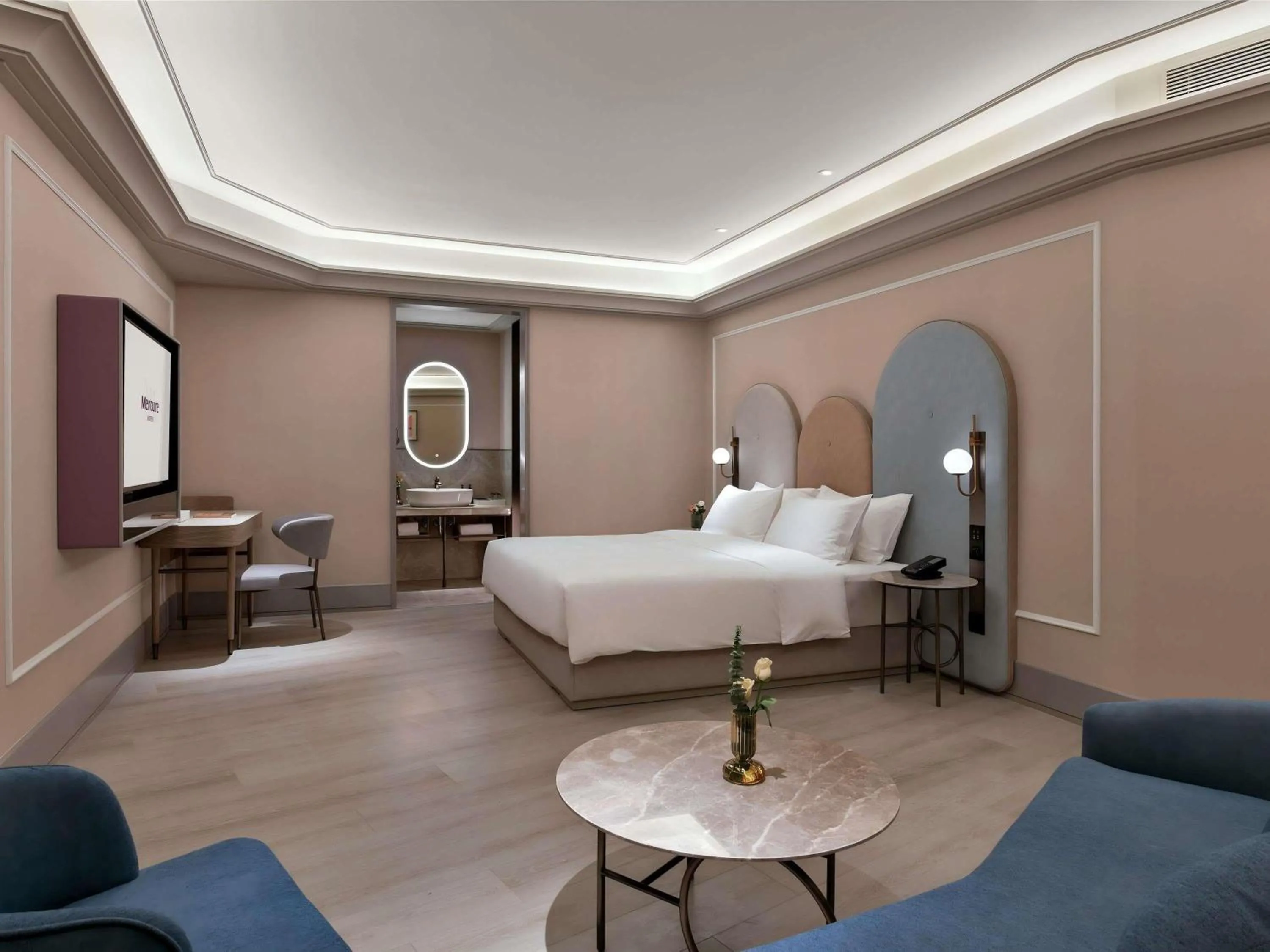 Bedroom, Bed in Mercure Chengdu Kuanzhai Alley West