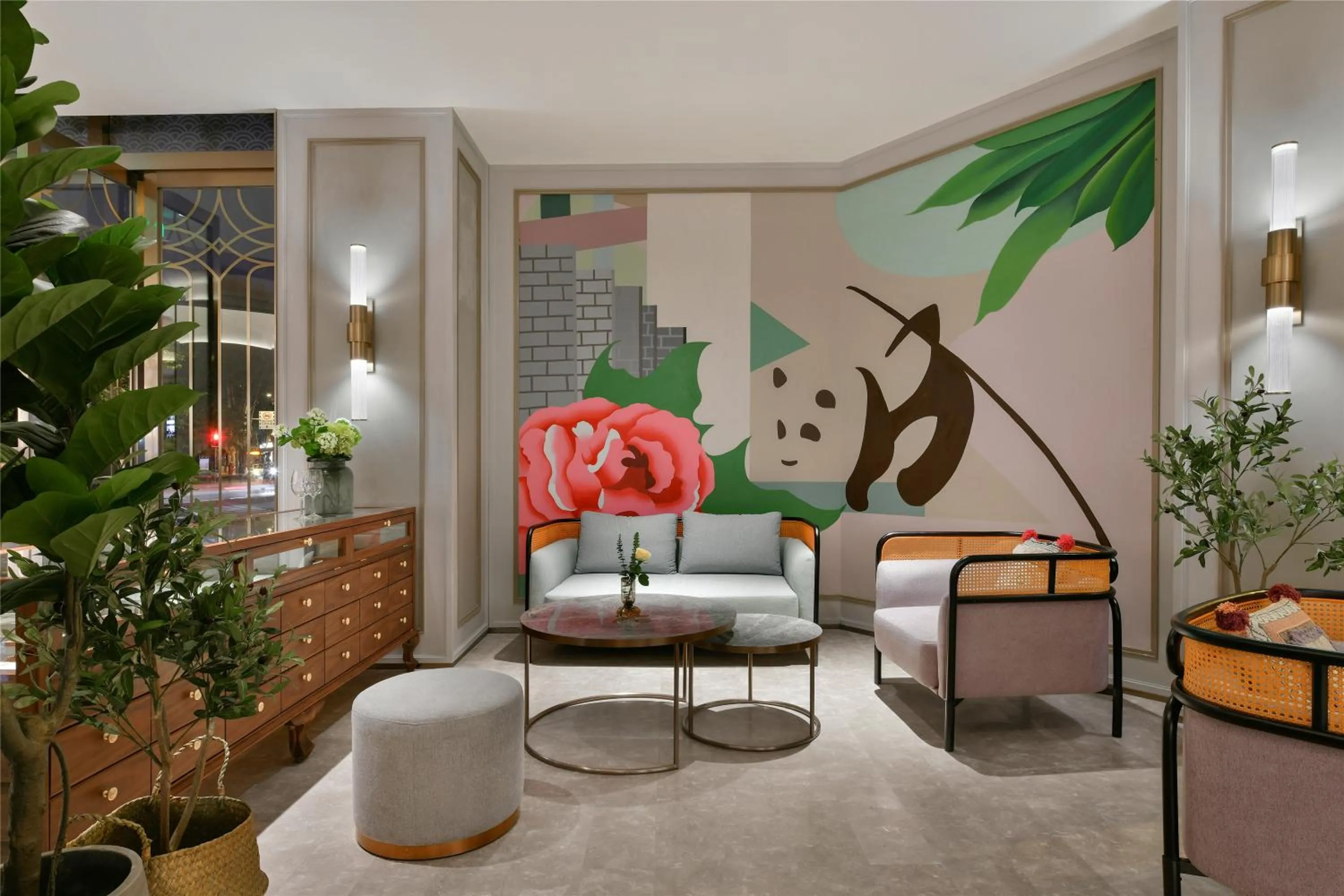 Lobby or reception in Mercure Chengdu Kuanzhai Alley West