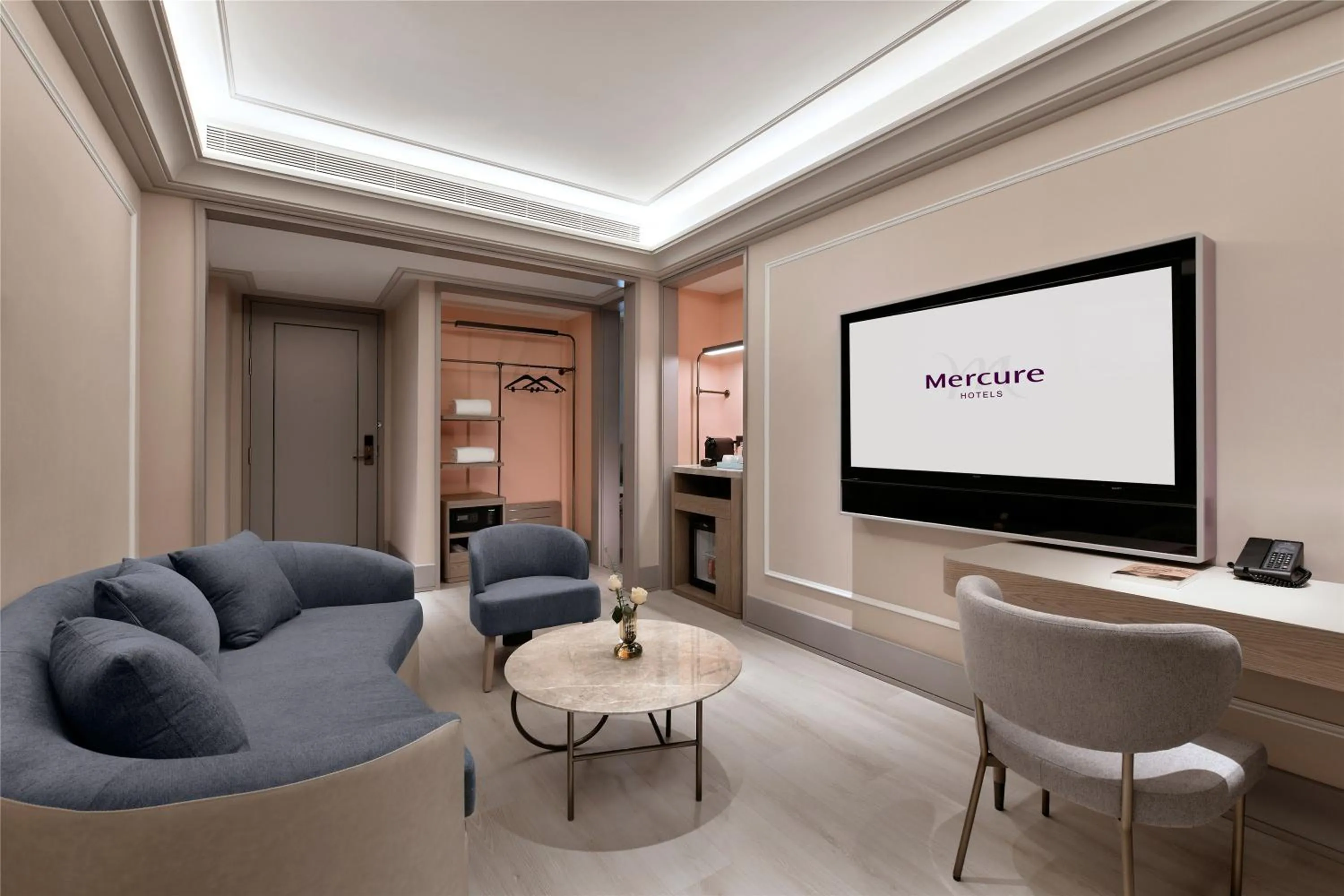Seating area in Mercure Chengdu Kuanzhai Alley West