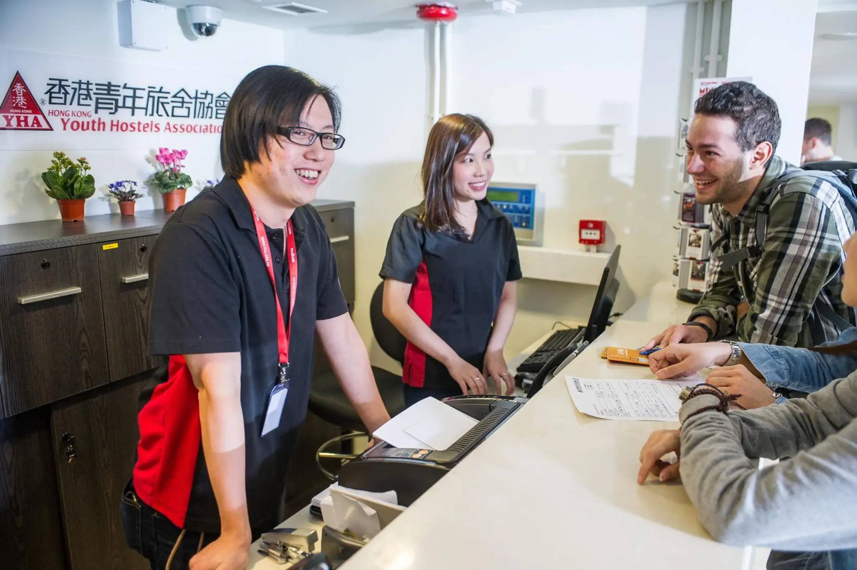 Lobby or reception in YHA Mei Ho House Youth Hostel Lobby or reception in YHA Mei Ho House Youth Hostel