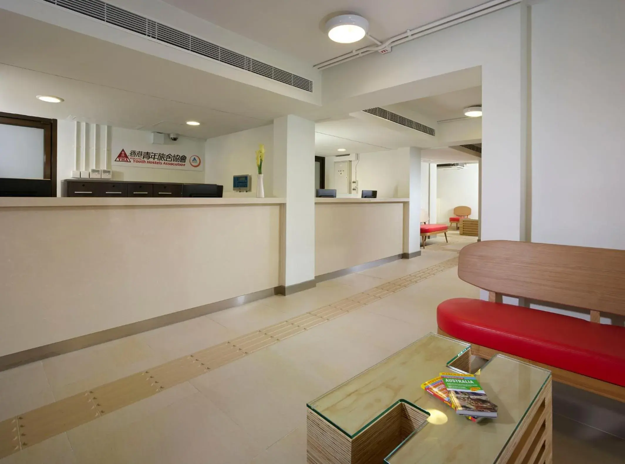 Lobby or reception in YHA Mei Ho House Youth Hostel Lobby or reception in YHA Mei Ho House Youth Hostel