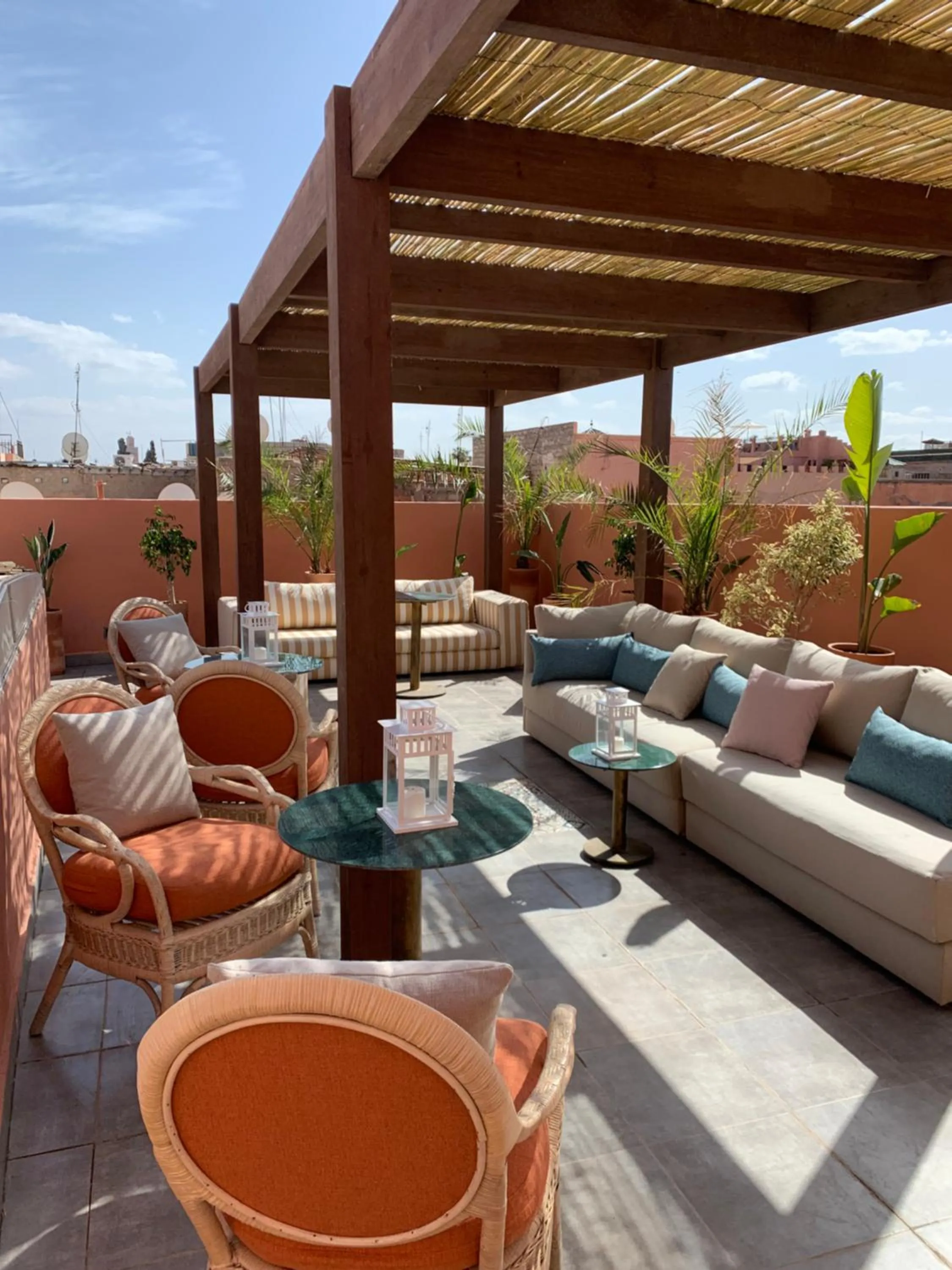 Patio in Riad LAMDINA