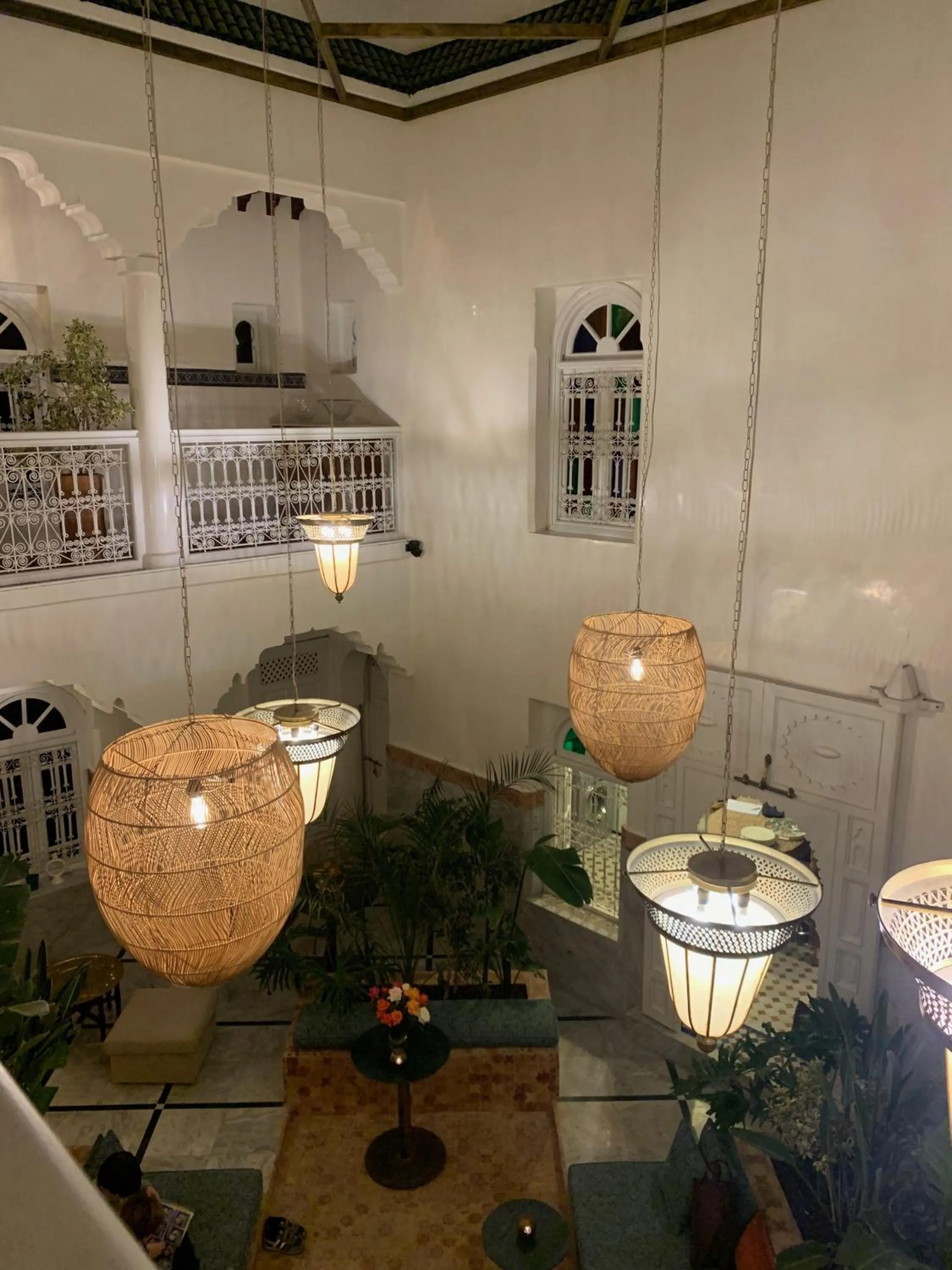 Patio in Riad LAMDINA