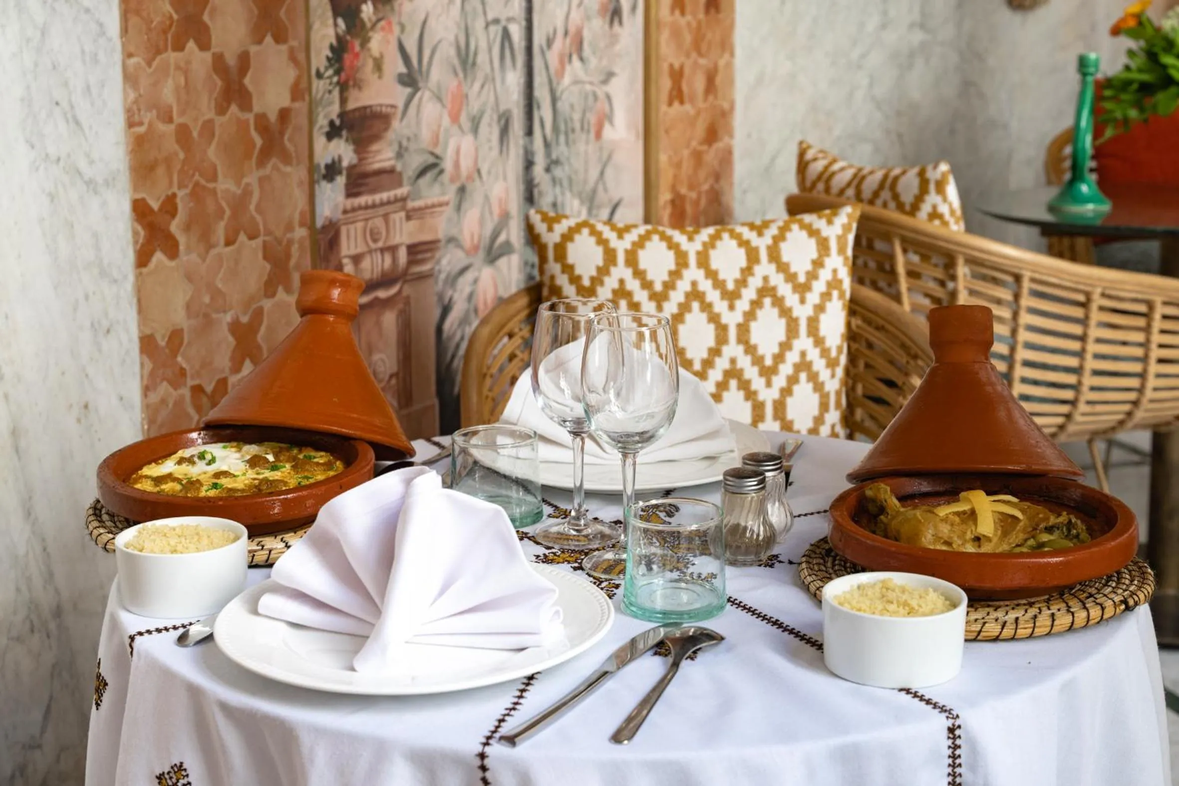 Dinner, Restaurant/Places to Eat in Riad LAMDINA