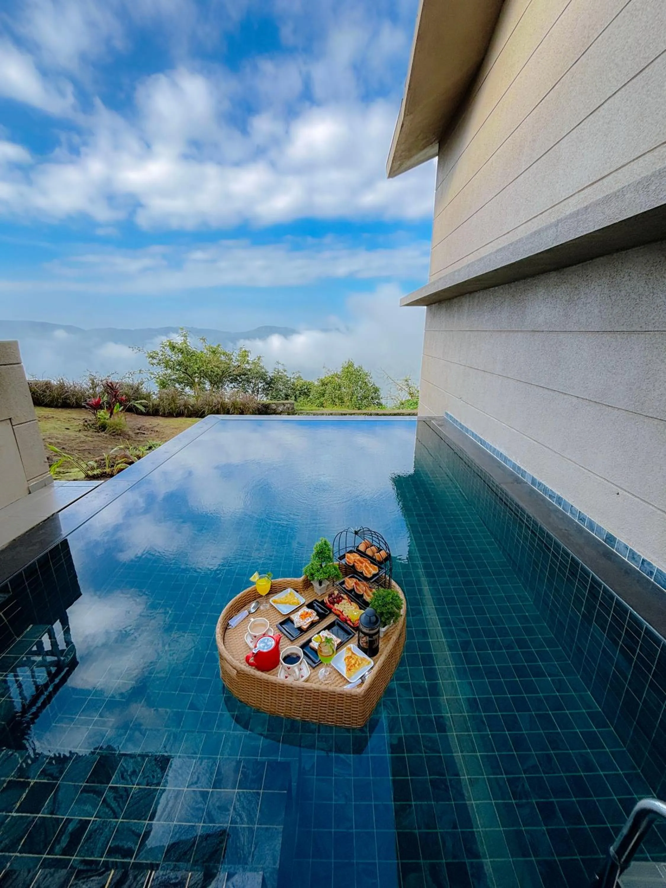 Pool view in Vee Resort- The Suites of Royals