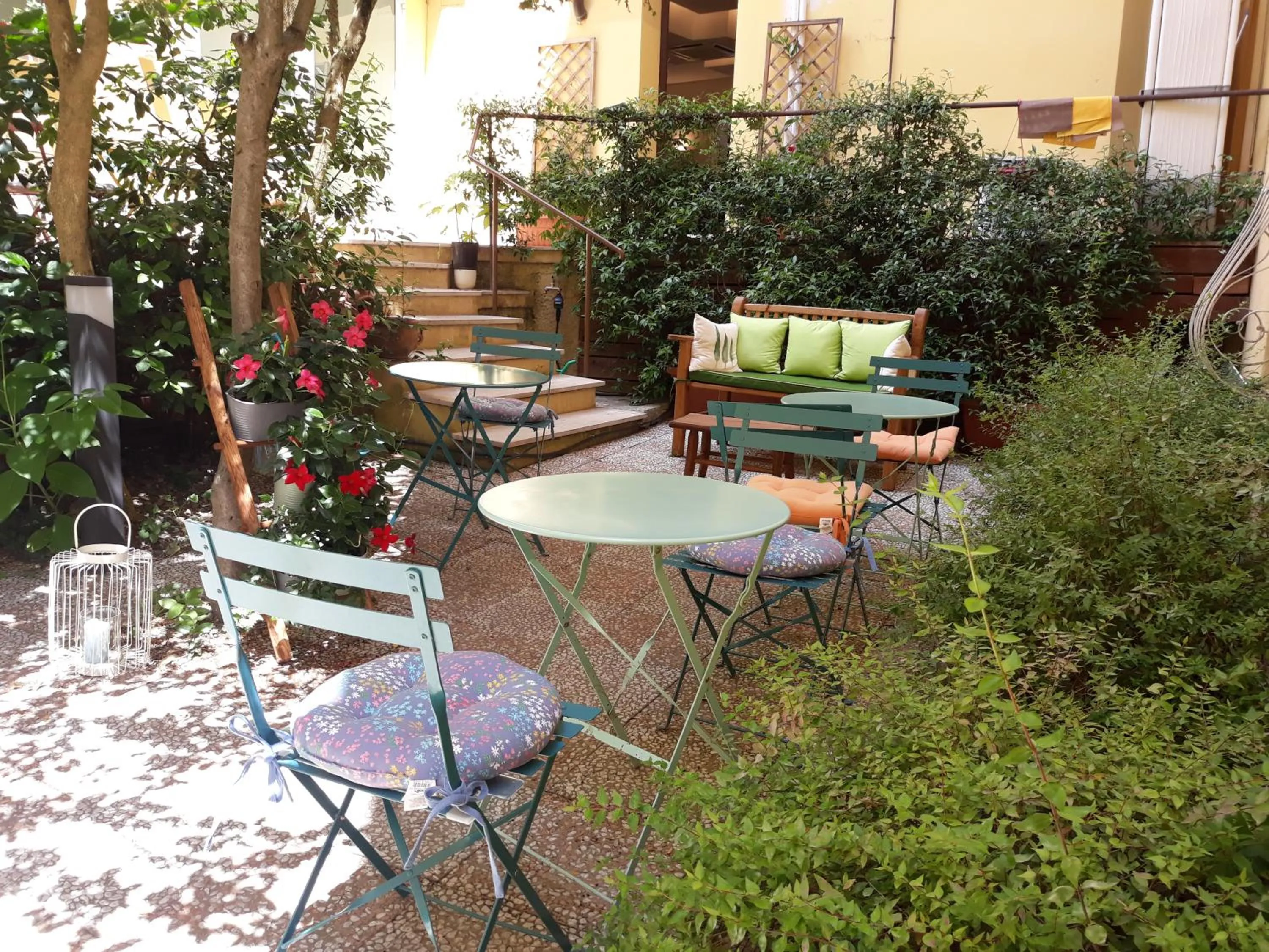Garden in Hotel Minerva