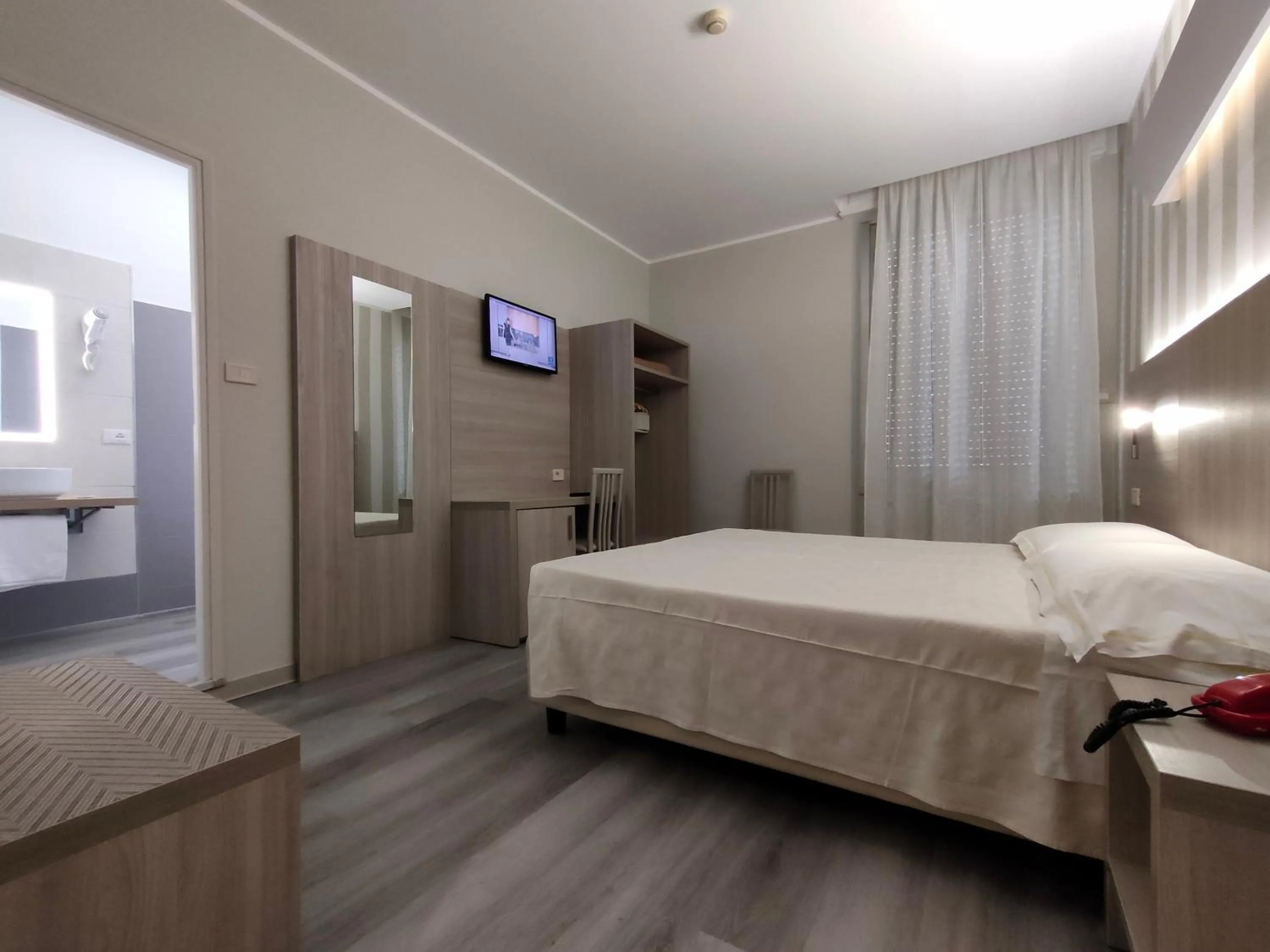 Bed in Hotel Vittoria