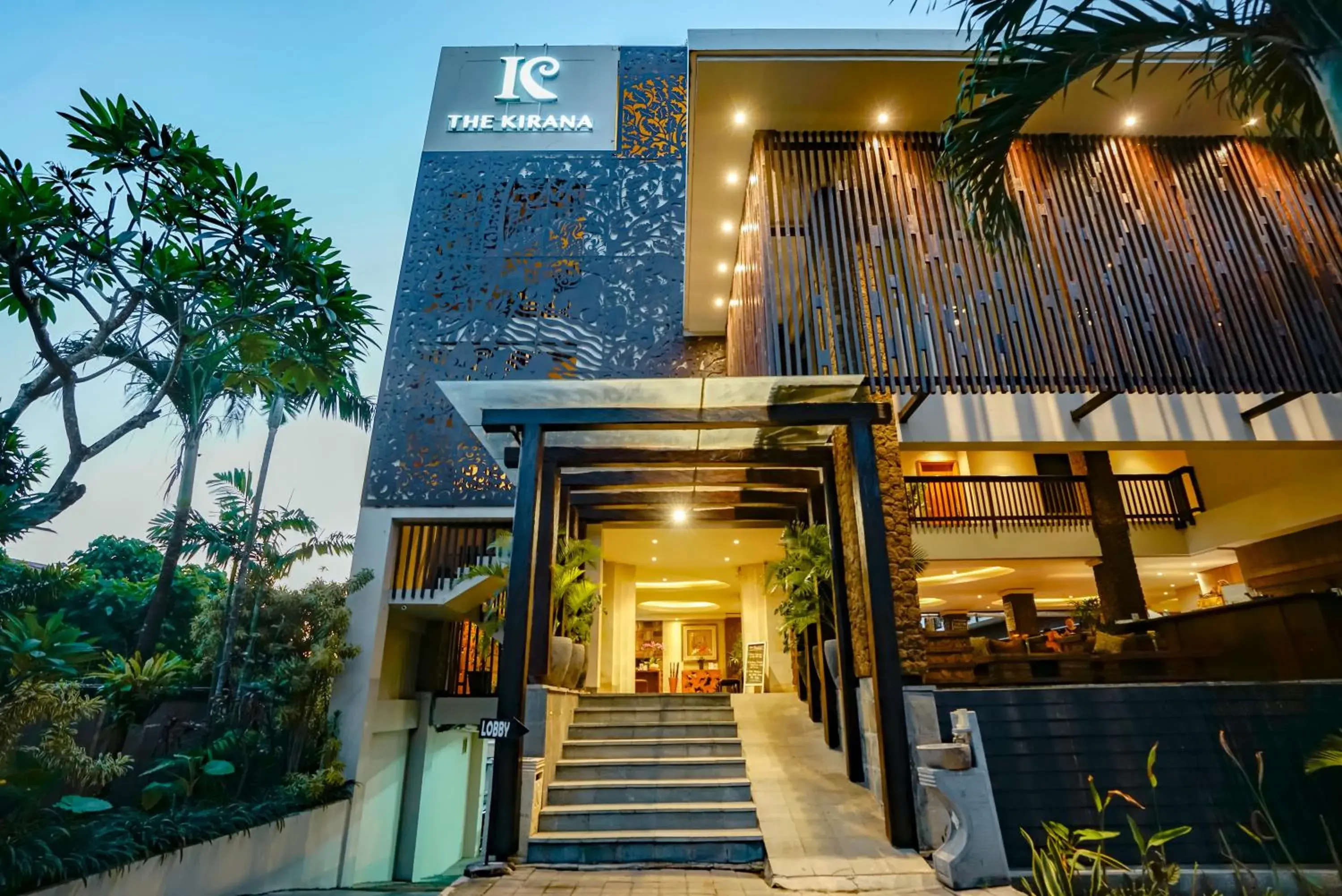 Property building in The Kirana Canggu Hotel Property building in The Kirana Canggu Hotel