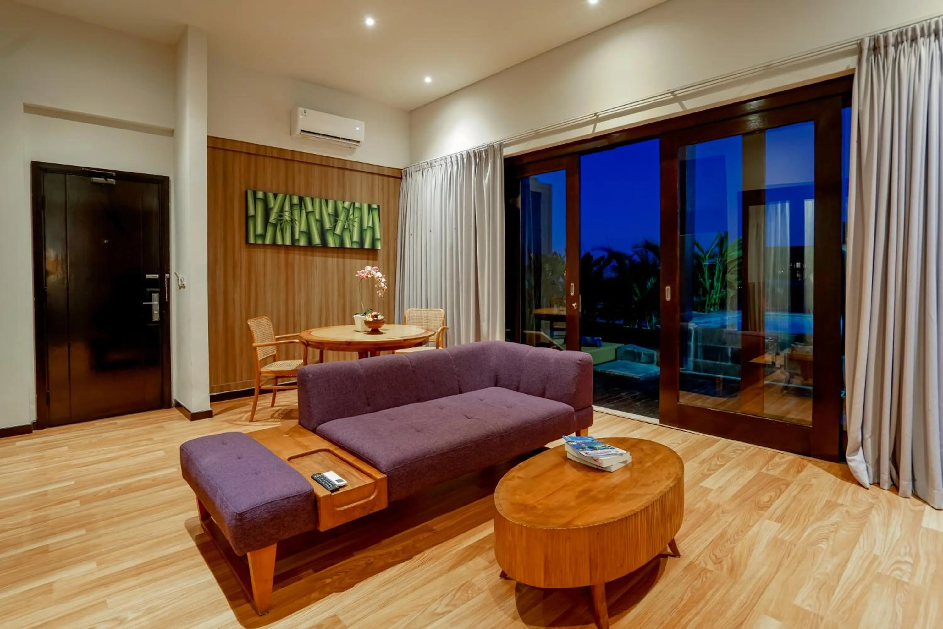 Living room in The Kirana Canggu Hotel