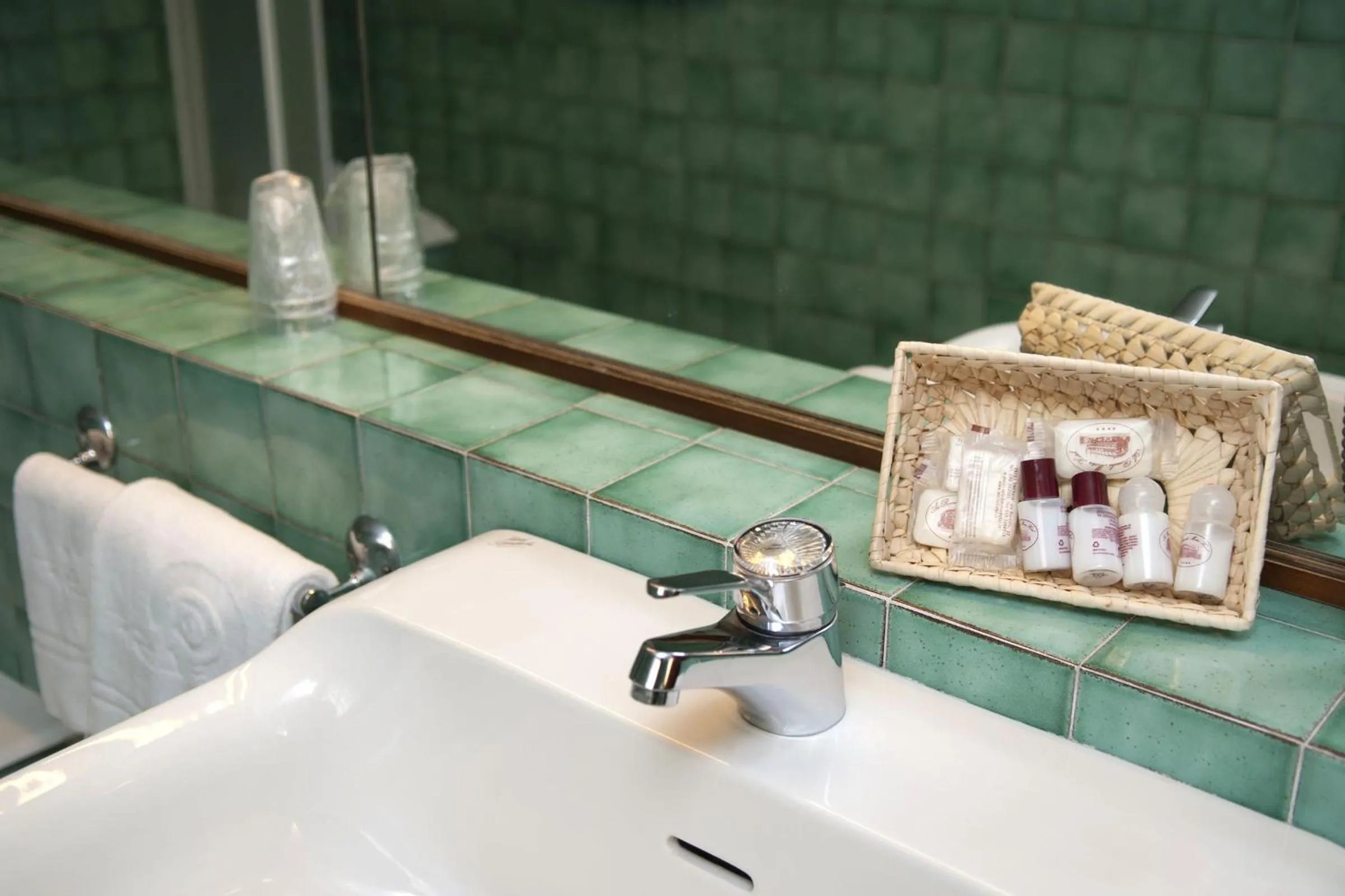 Bathroom in Ai Ronchi Motor Hotel Brescia