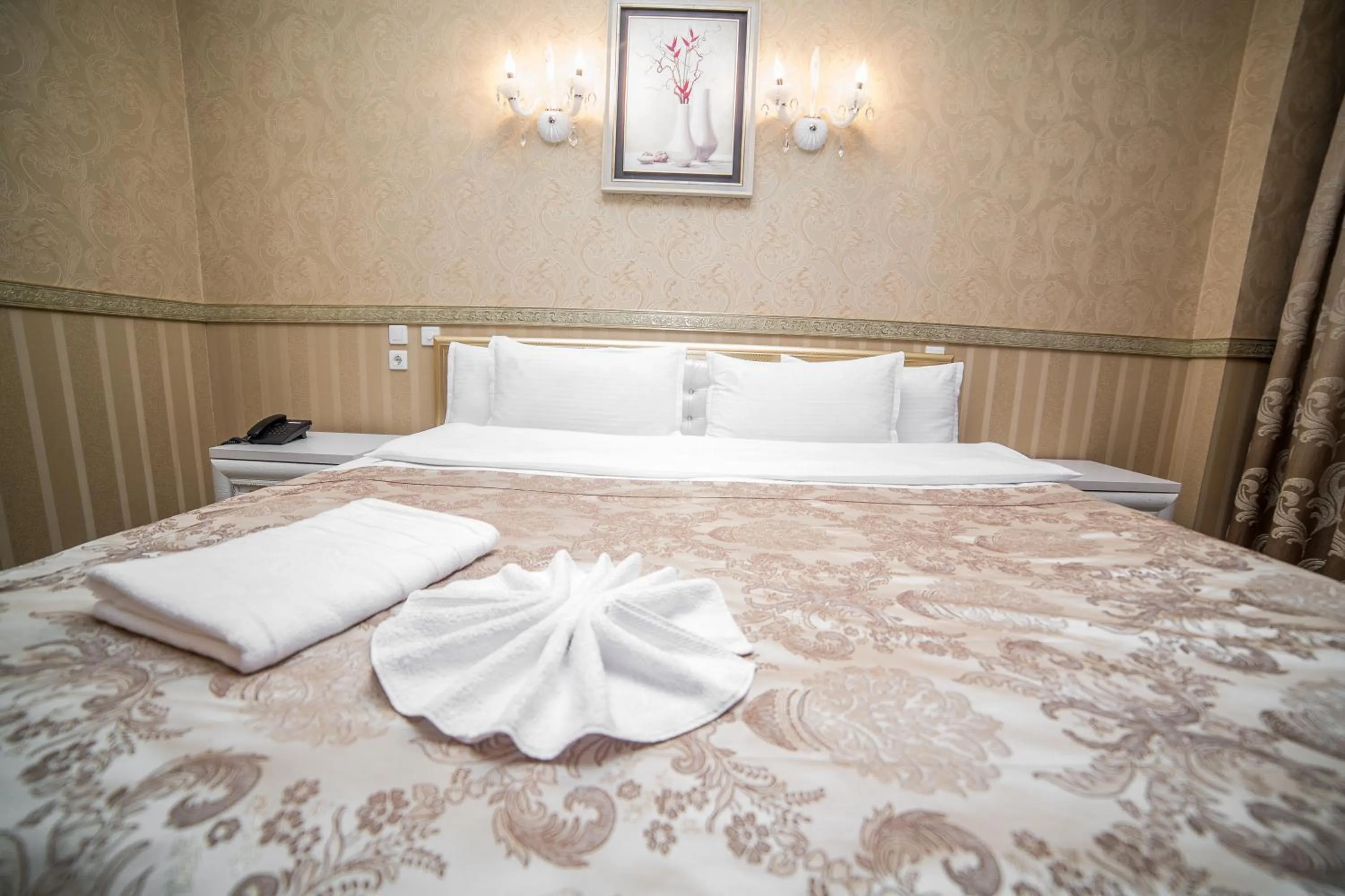 Bed in Hotel Orto Asia