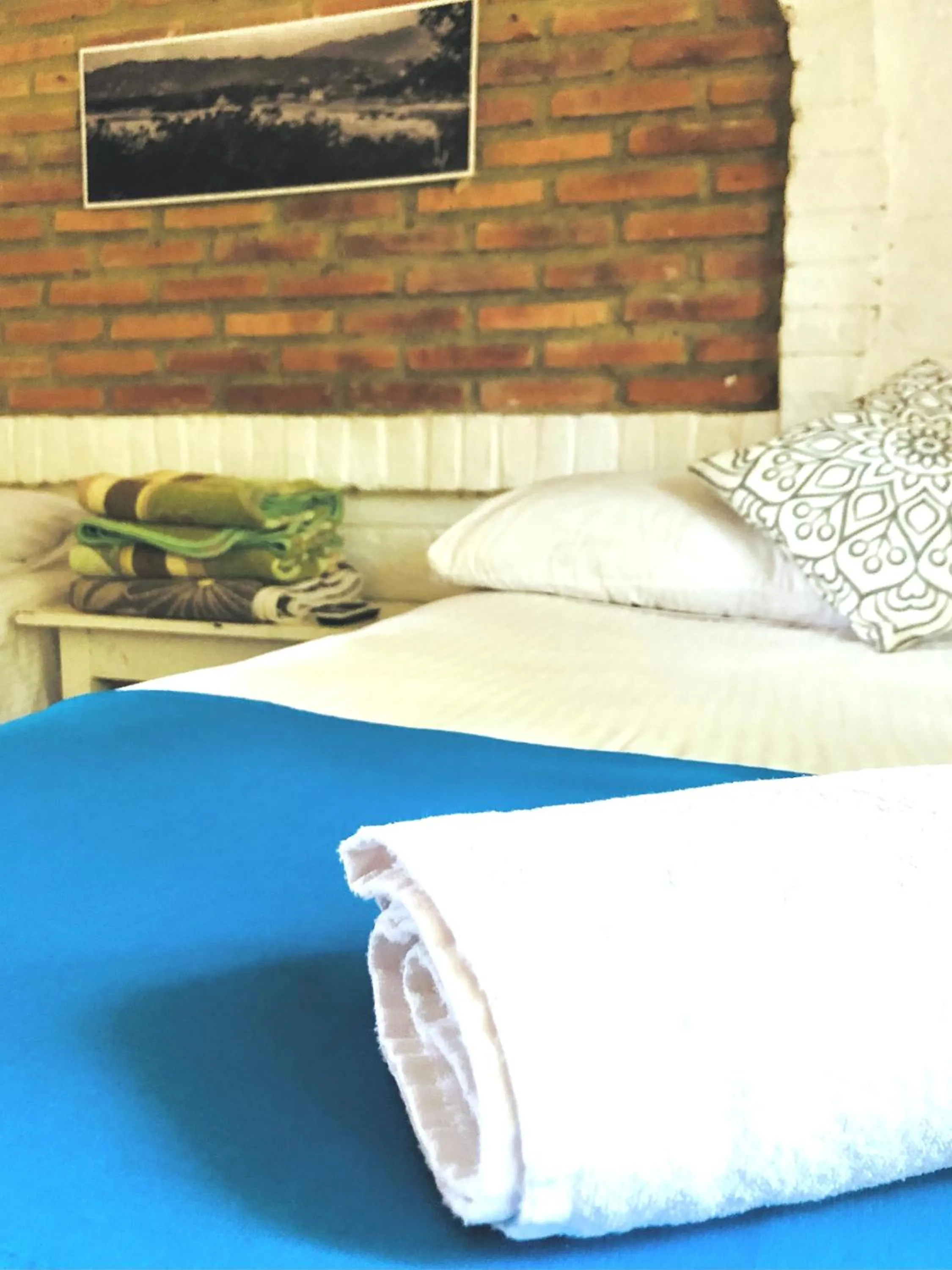 Bed in Sayulita Beach House Hotel