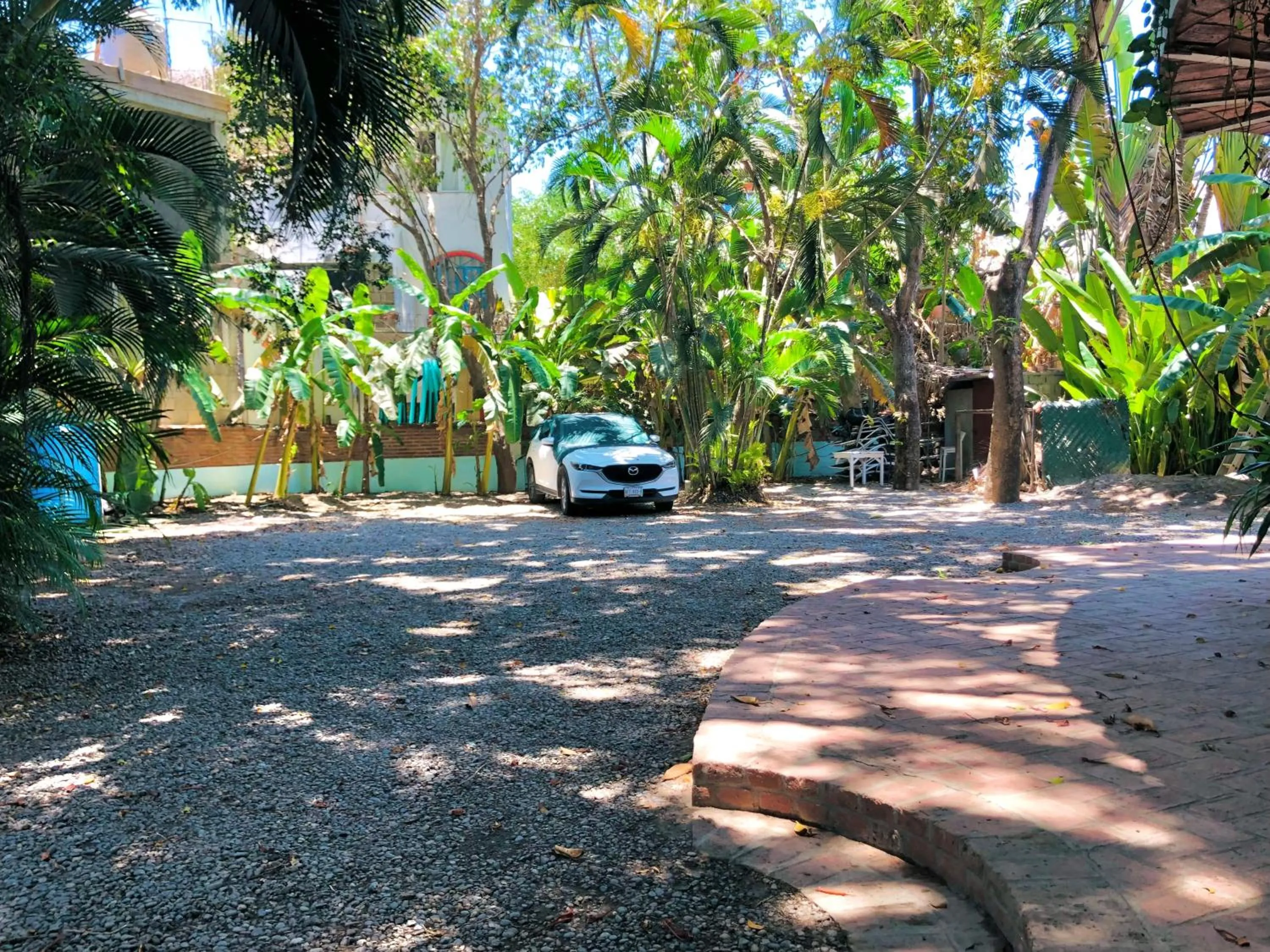 Parking in Sayulita Beach House Hotel