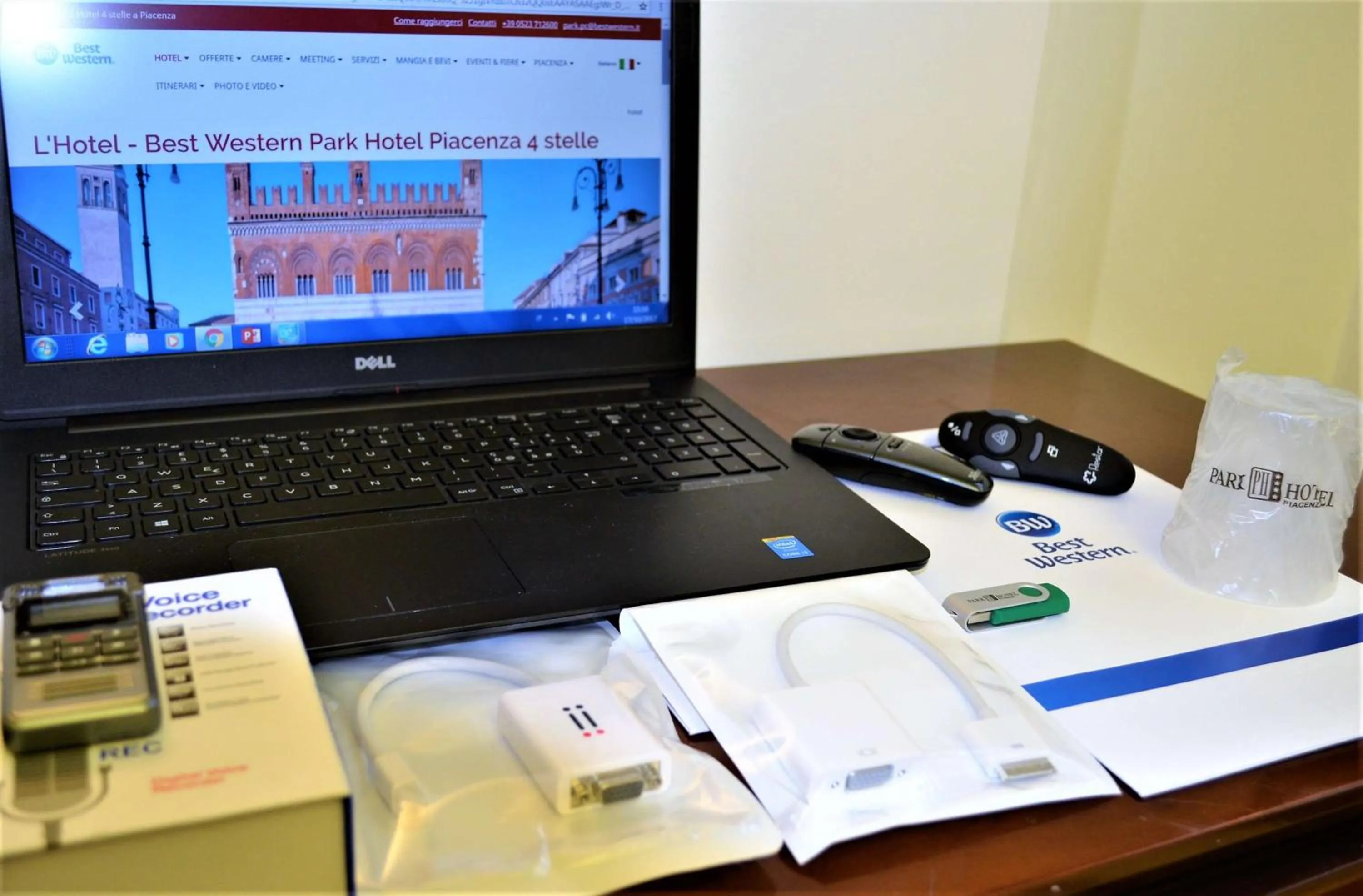 On site in Best Western Park Hotel