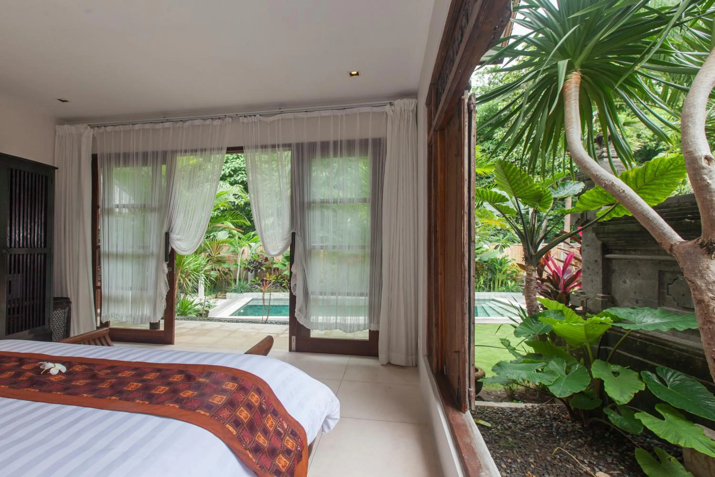 Garden view, Bed in Villa Liang by Nagisa Bali